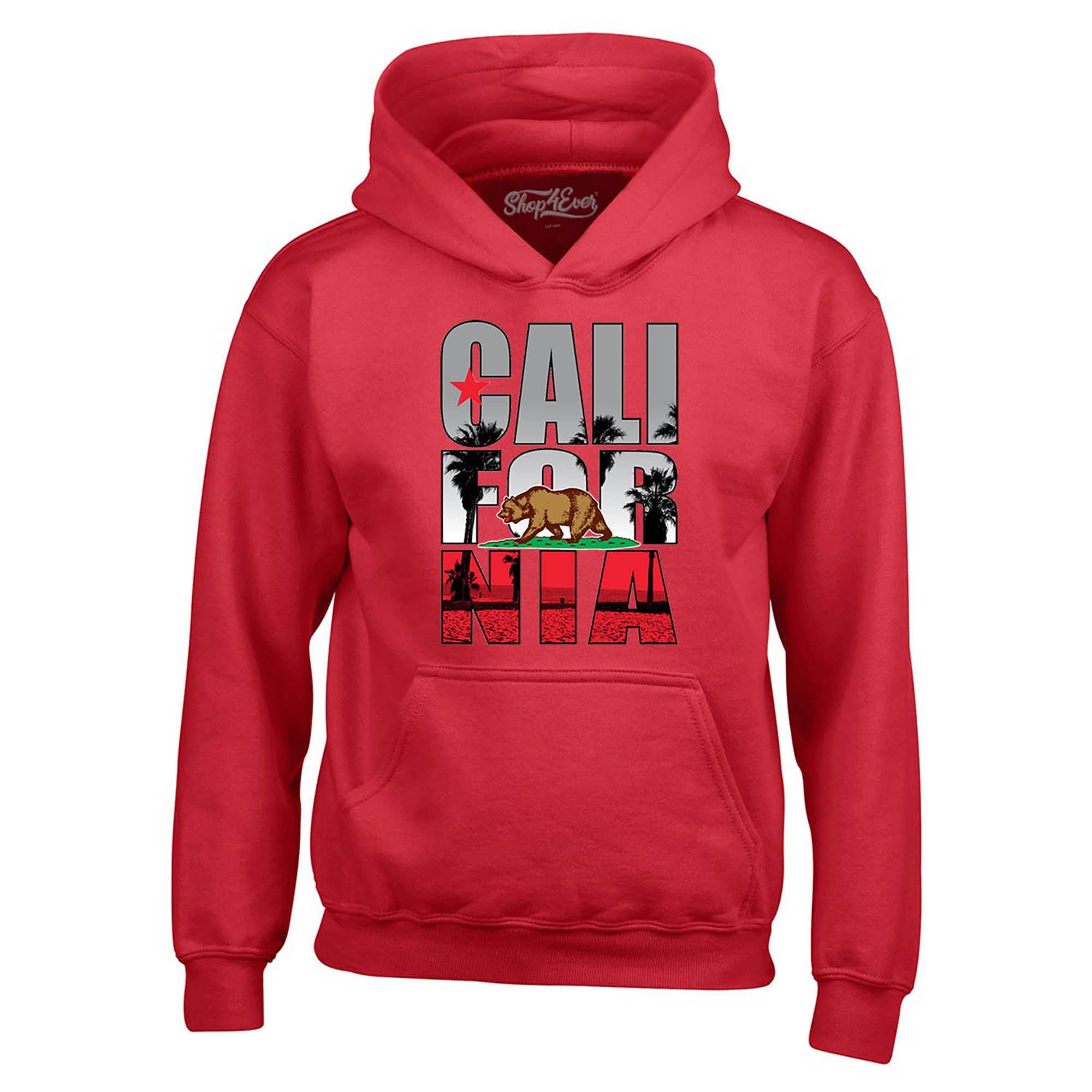 California Beach Palm Trees Unisex Hoodie California Sweatshirts