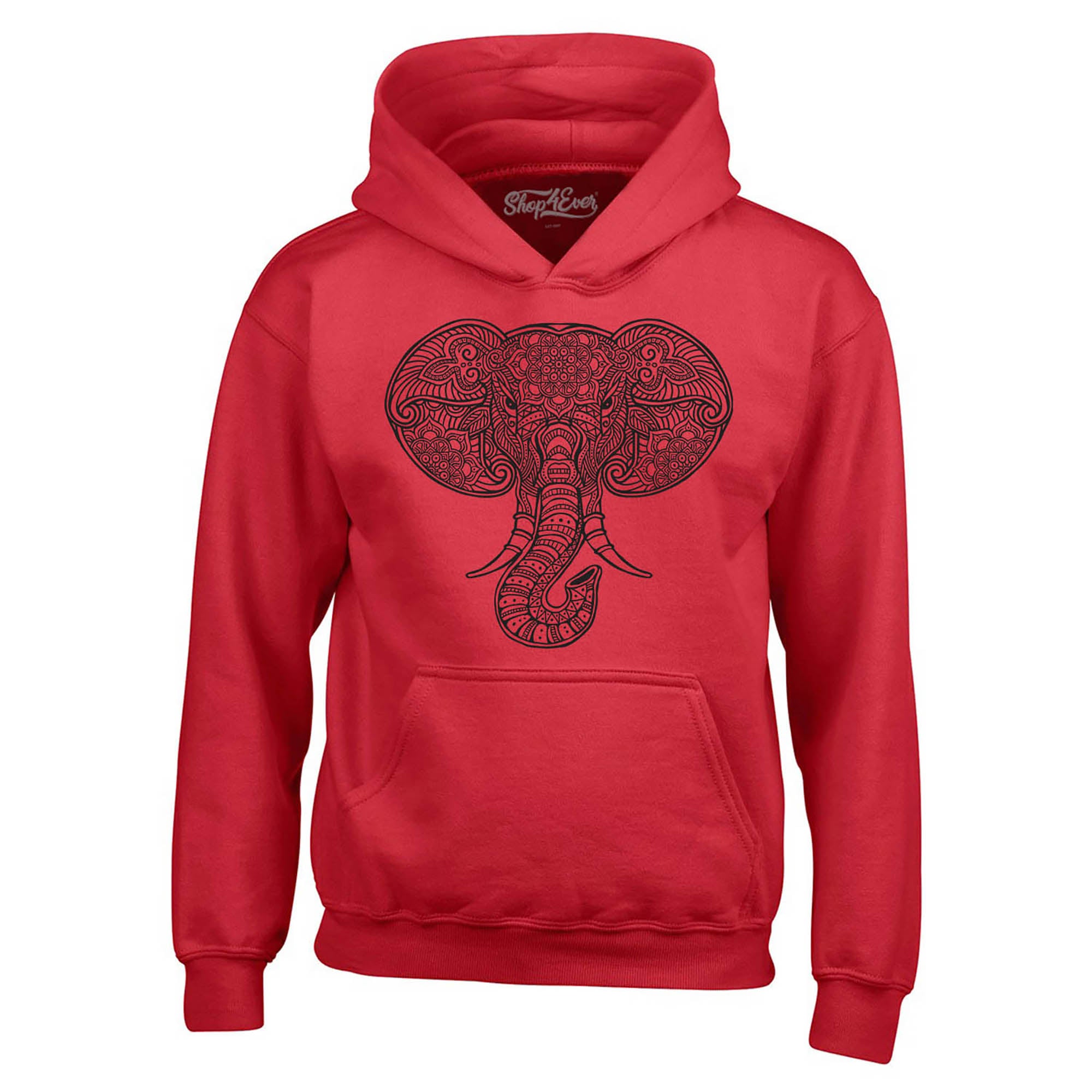 Mandala Elephant Hoodie Sweatshirts