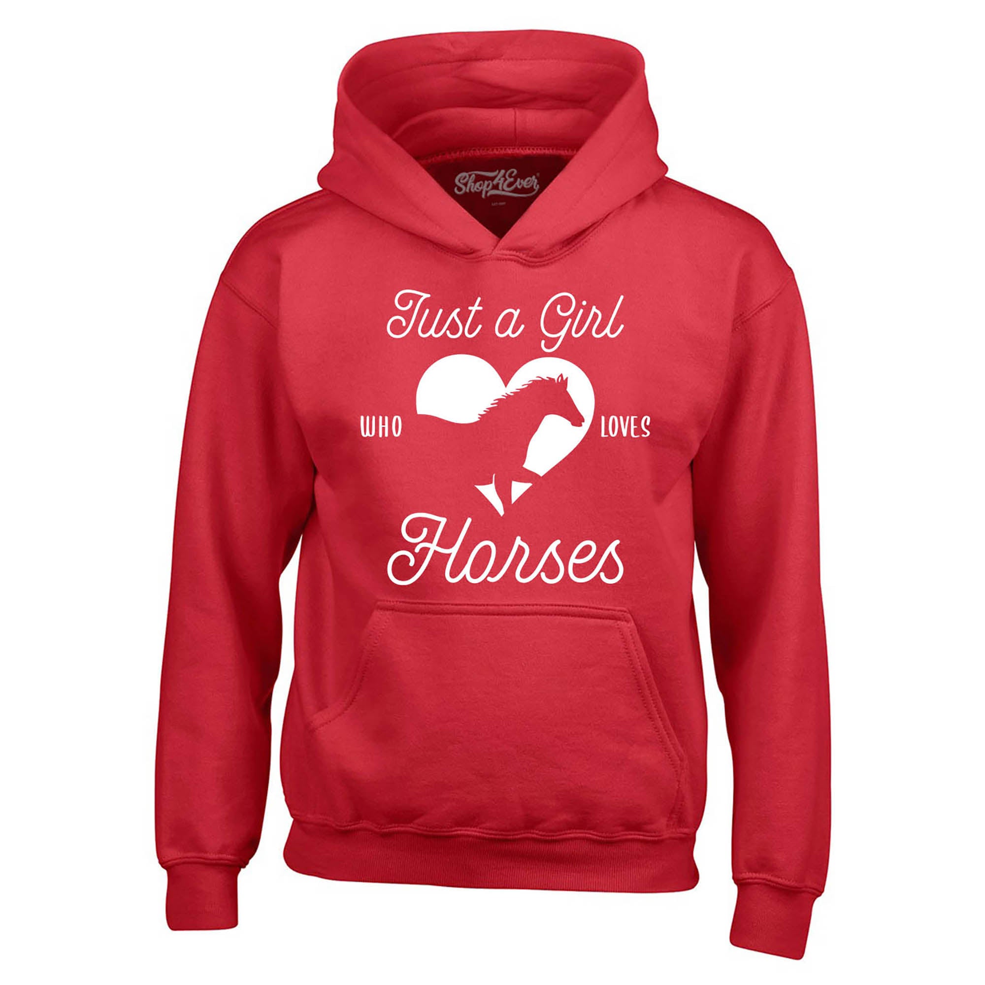 Just A Girl Who Loves Horses Hoodie Sweatshirts