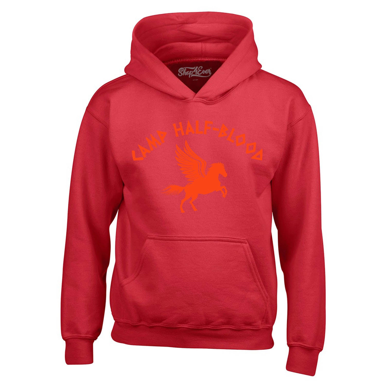 Camp Half Blood Orange Hoodie Demigod Hooded Sweatshirt