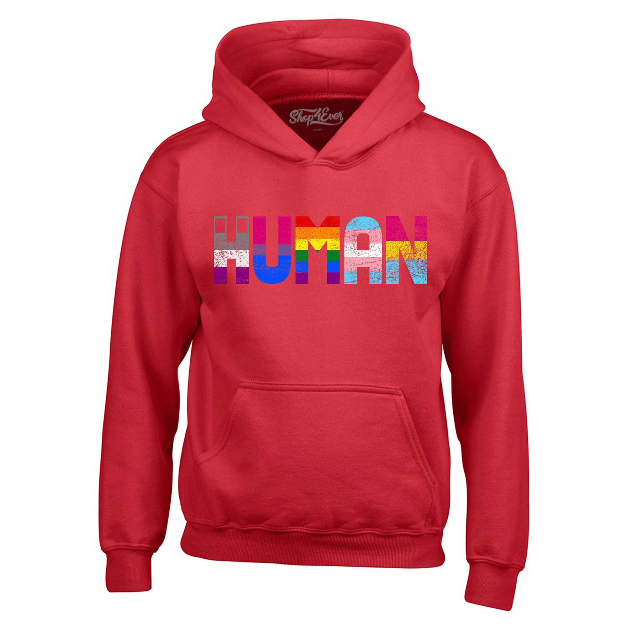 Human Pride Flags Hoodie Sweatshirts