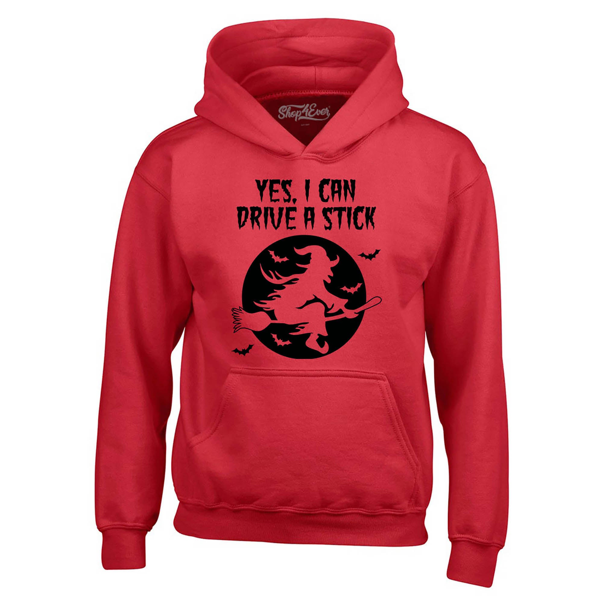 Yes, I Can Drive A Stick Witch Hoodie Sweatshirts