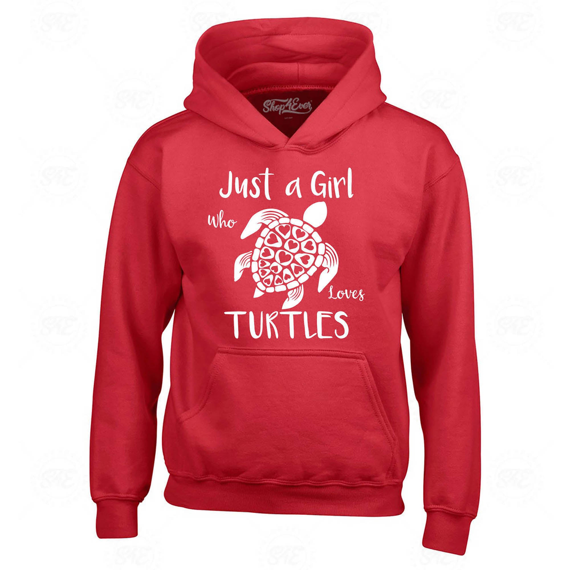 Just A Girl Who Loves Turtles Hoodie Sweatshirts