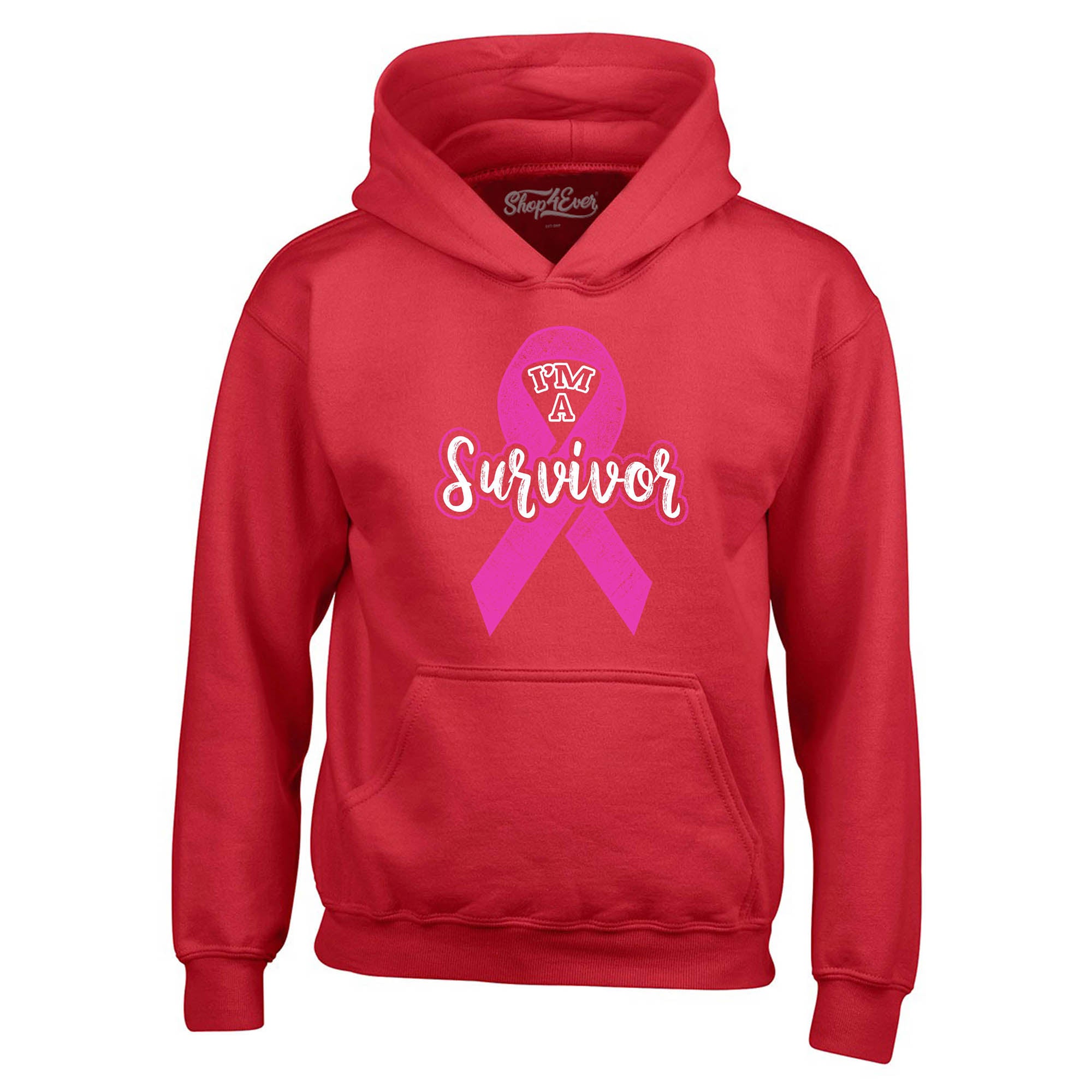 I'm A Survivor Breast Cancer Awareness Hoodie Sweatshirts