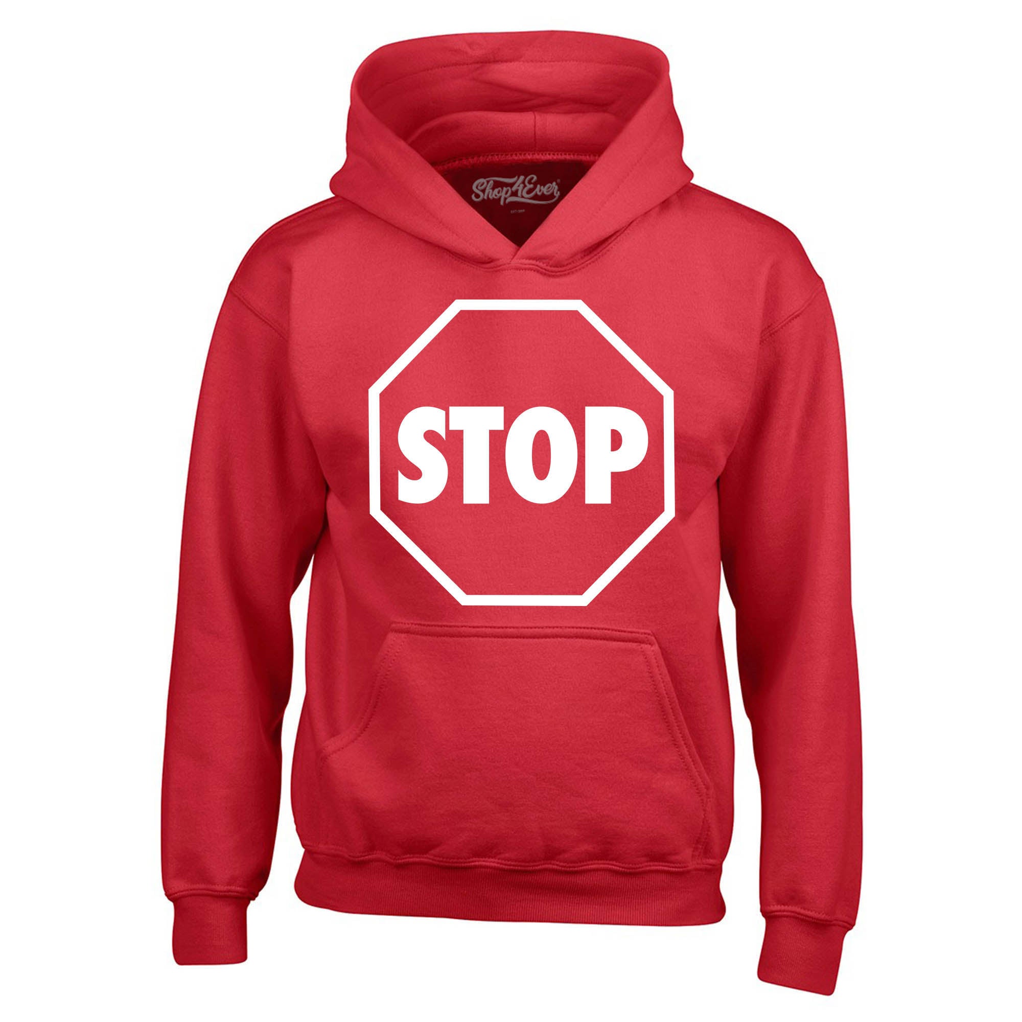 Stop Sign Traffic Stop Costume Hoodie Sweatshirts