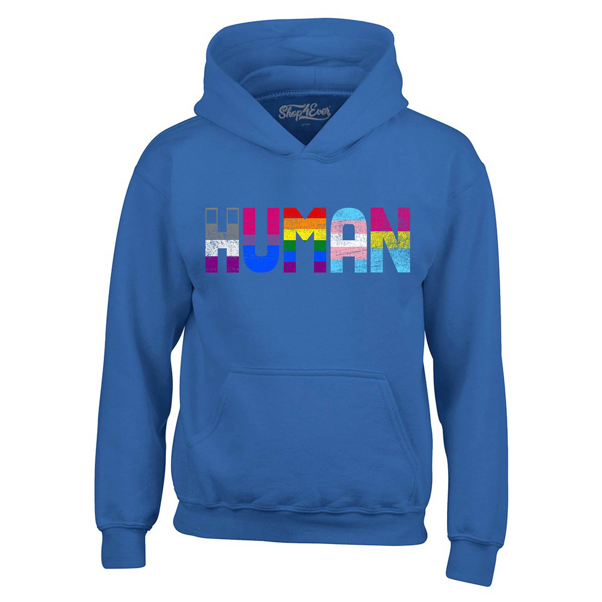 Human Pride Flags Hoodie Sweatshirts