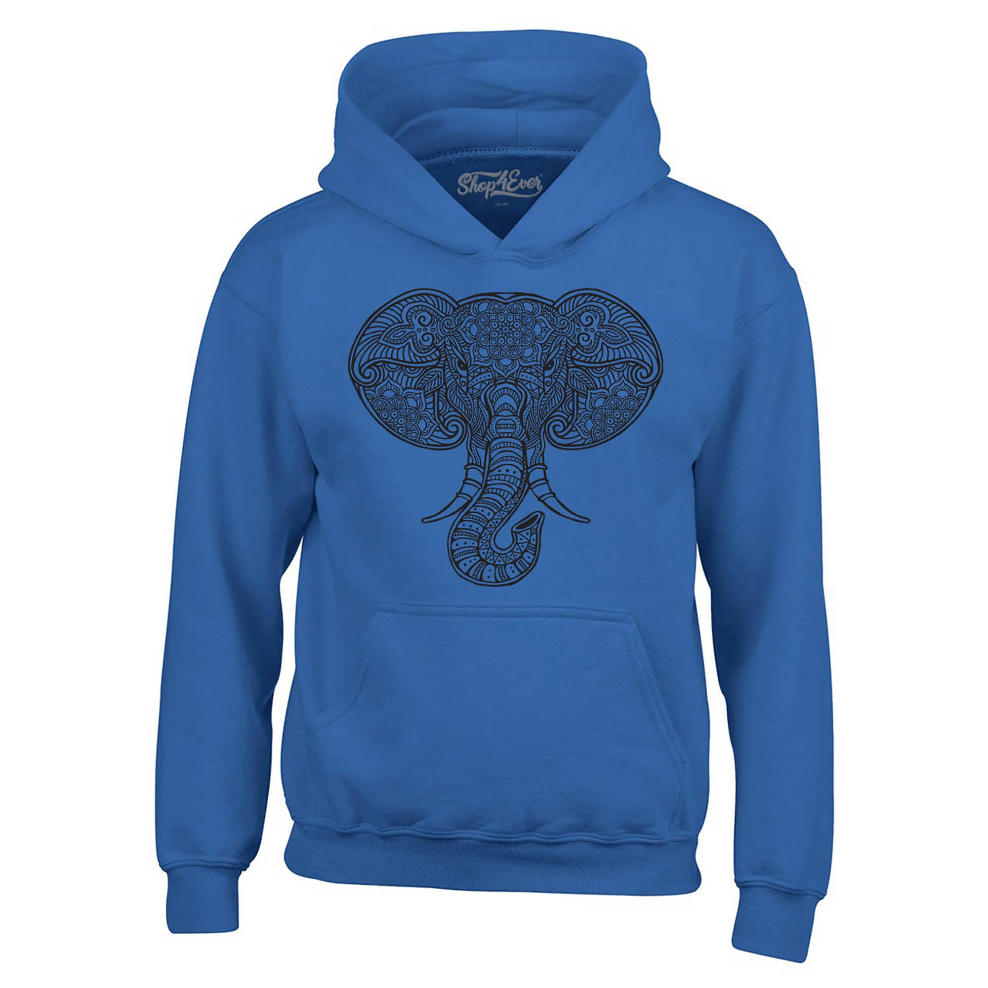 Mandala Elephant Hoodie Sweatshirts