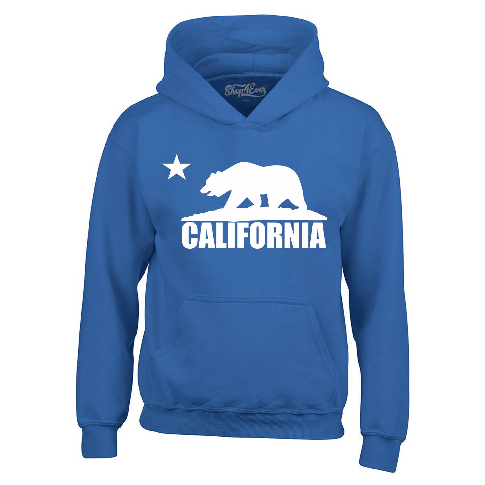 California White Bear Hoodies Republic of CA Sweatshirts