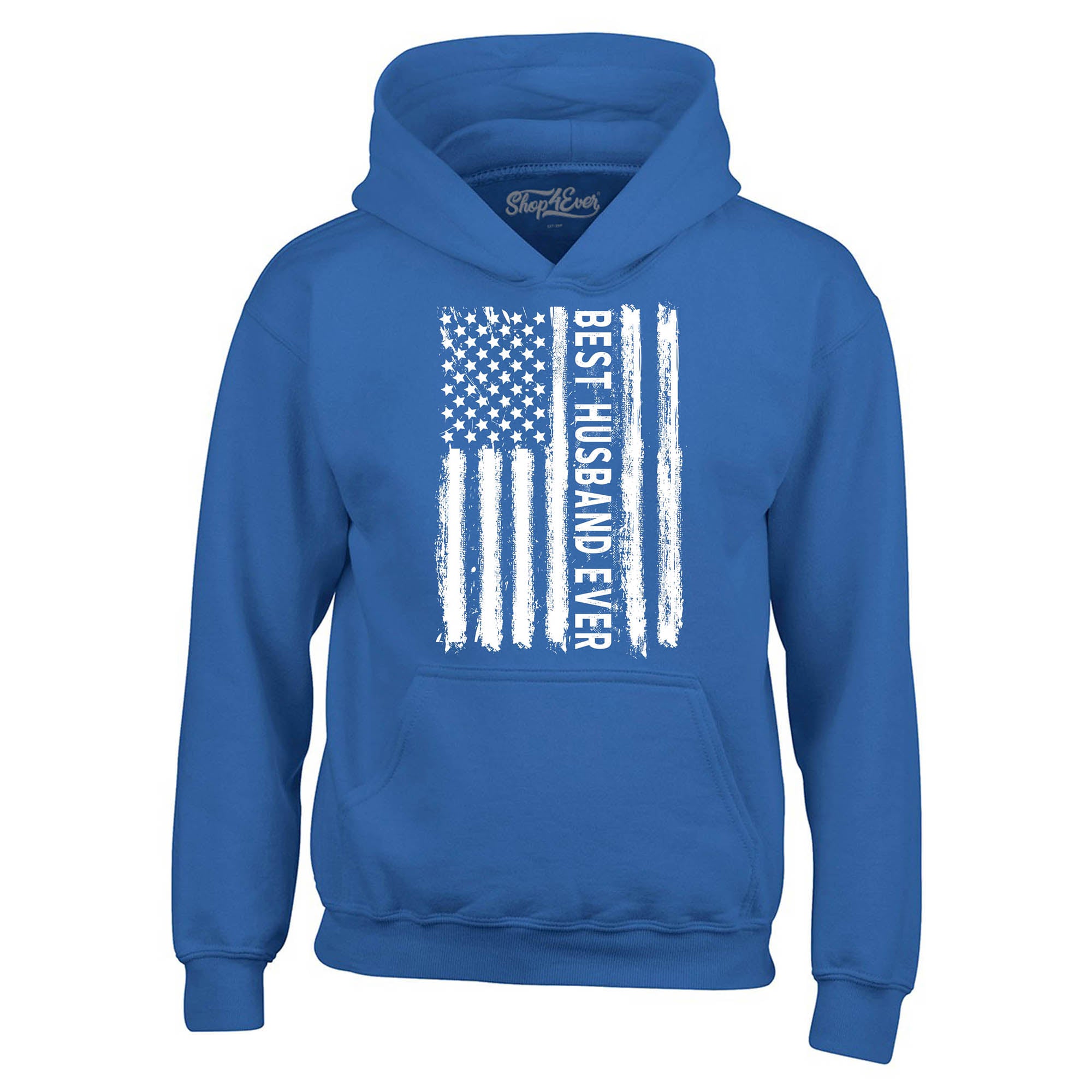 Best Husband Ever American Flag Patriotic Hoodie Sweatshirts