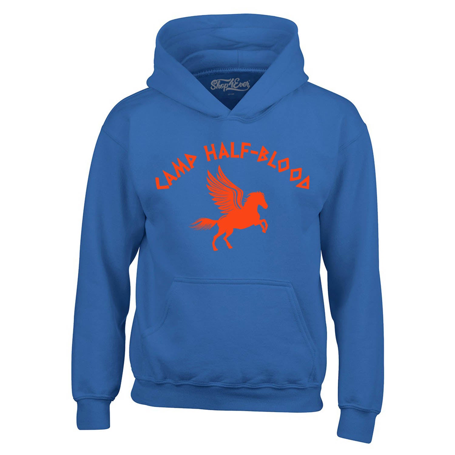 Camp Half Blood Orange Hoodie Demigod Hooded Sweatshirt
