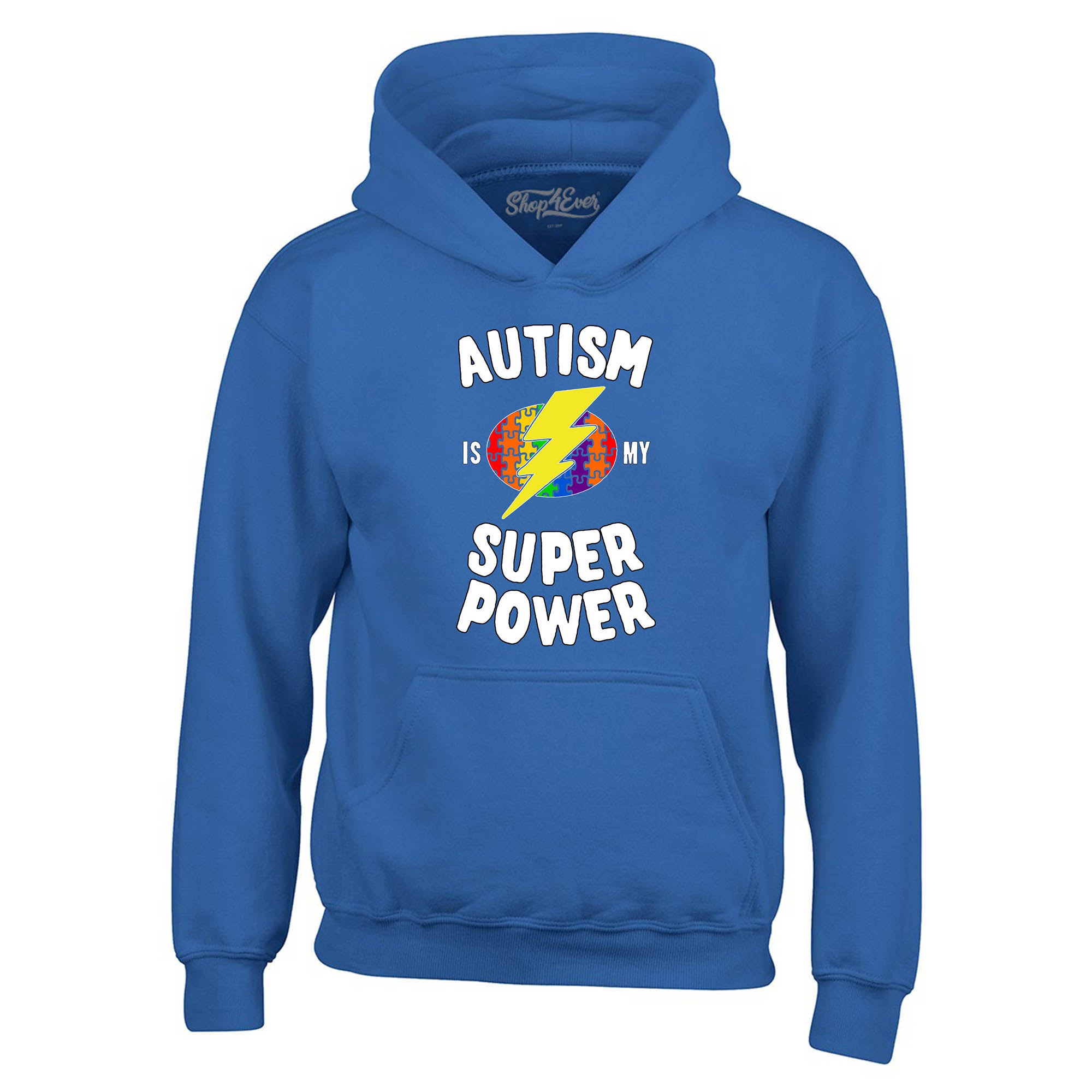 Autism is My Super Power Hoodies Autism Awareness Sweatshirts