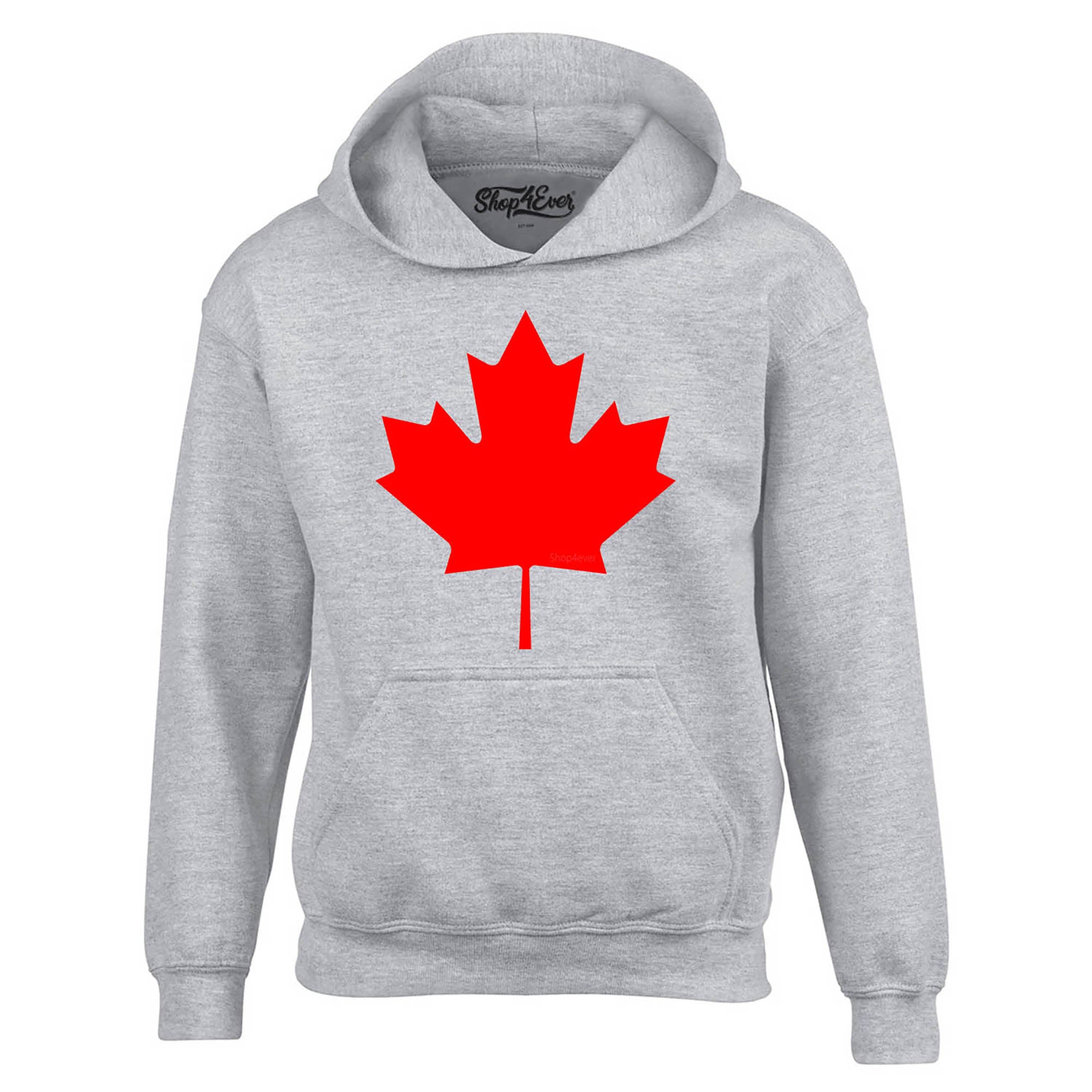 Canada Red Leaf Hoodie Sweatshirts