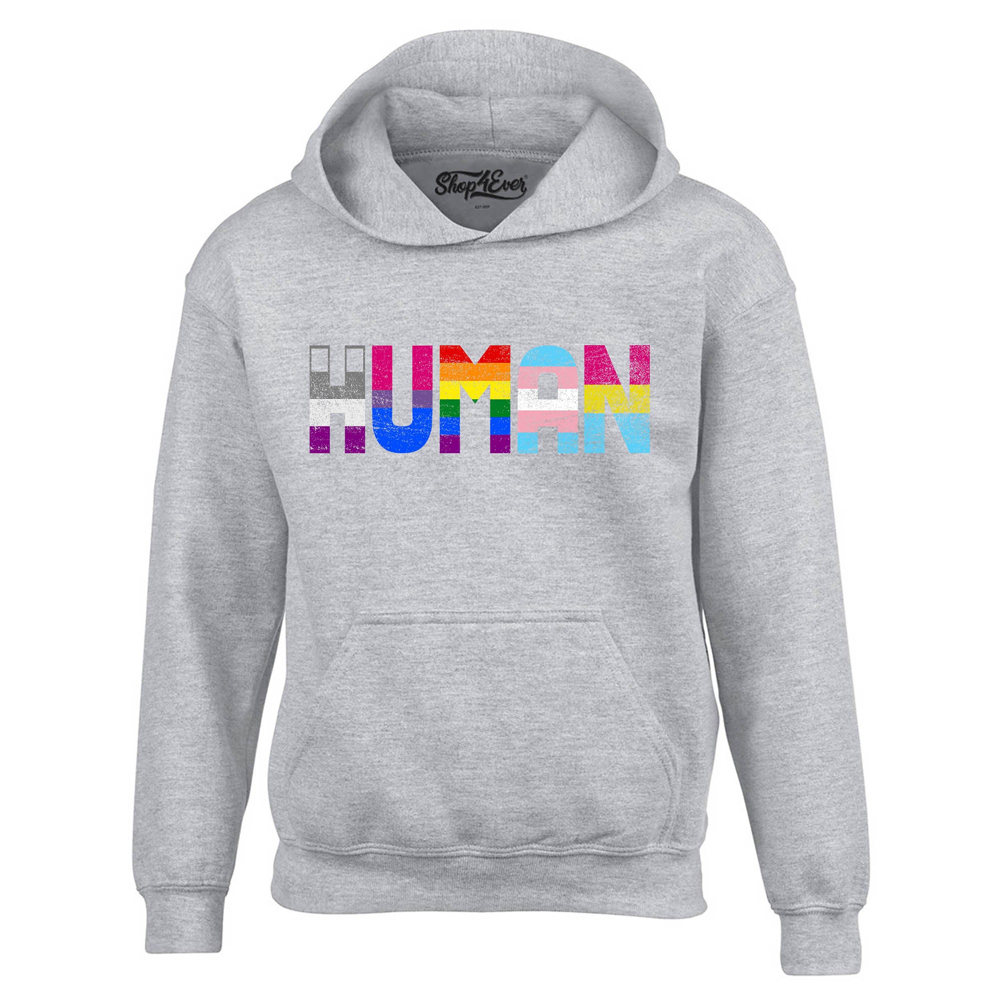 Human Pride Flags Hoodie Sweatshirts