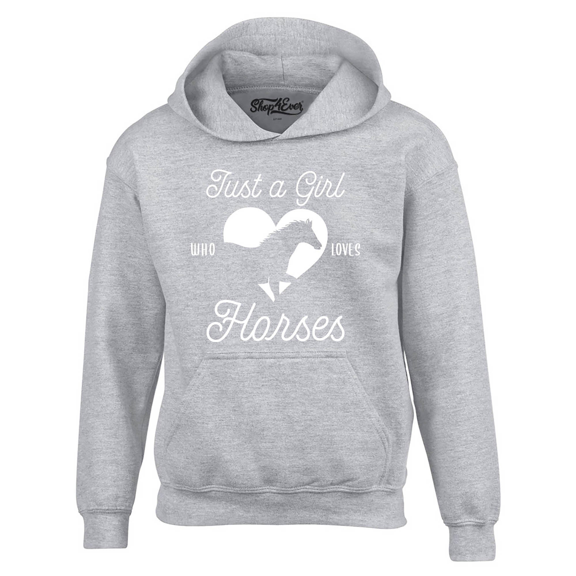 Just A Girl Who Loves Horses Hoodie Sweatshirts