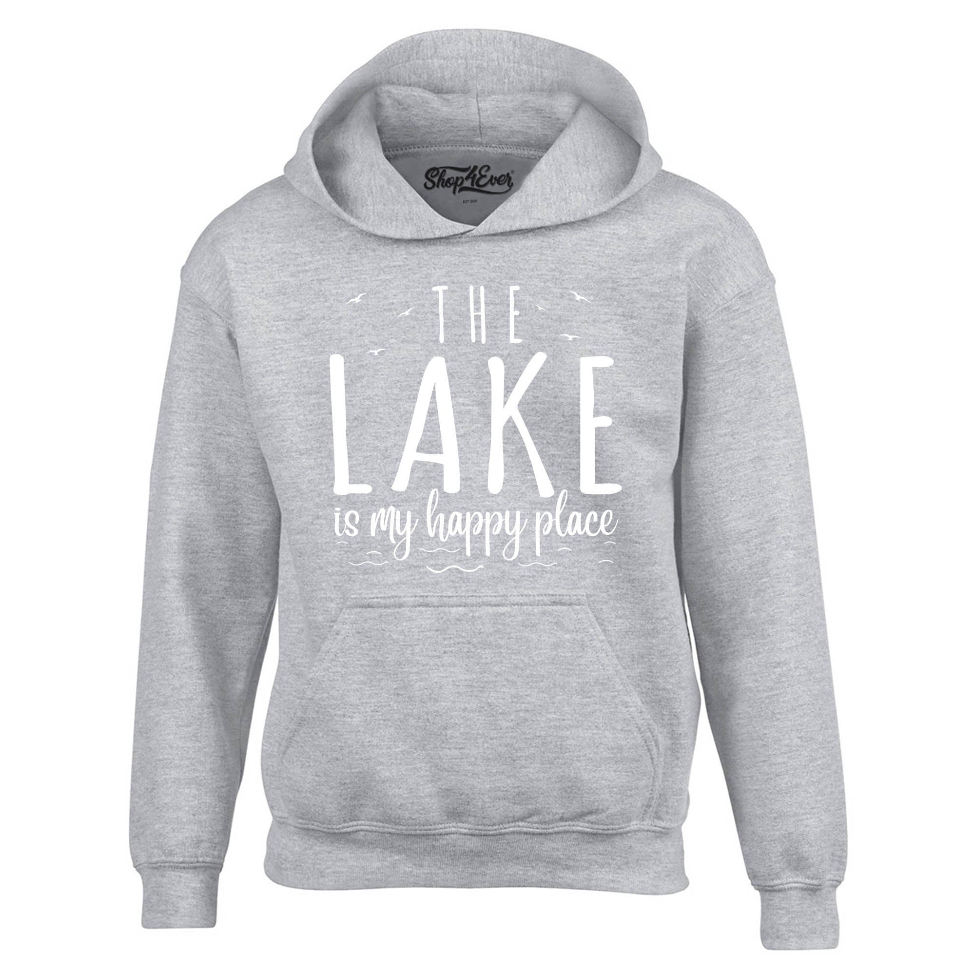 The Lake is My Happy Place Hoodie Sweatshirts