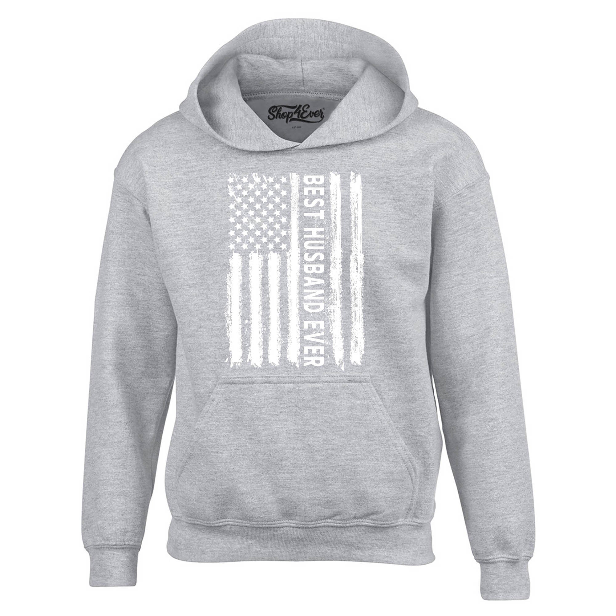 Best Husband Ever American Flag Patriotic Hoodie Sweatshirts