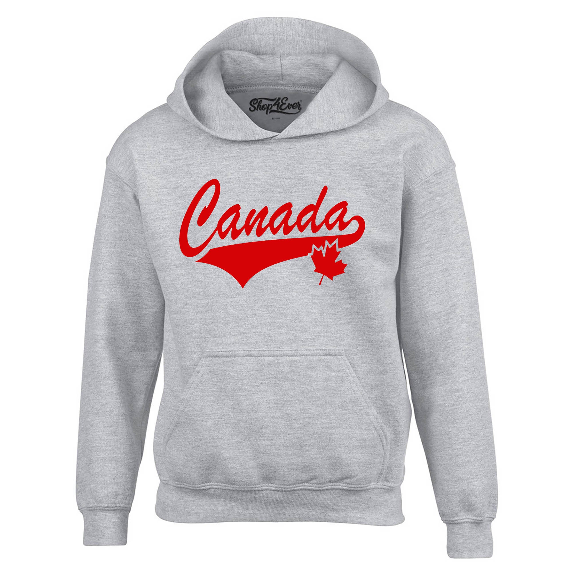 Canada Red Hoodie Sweatshirt