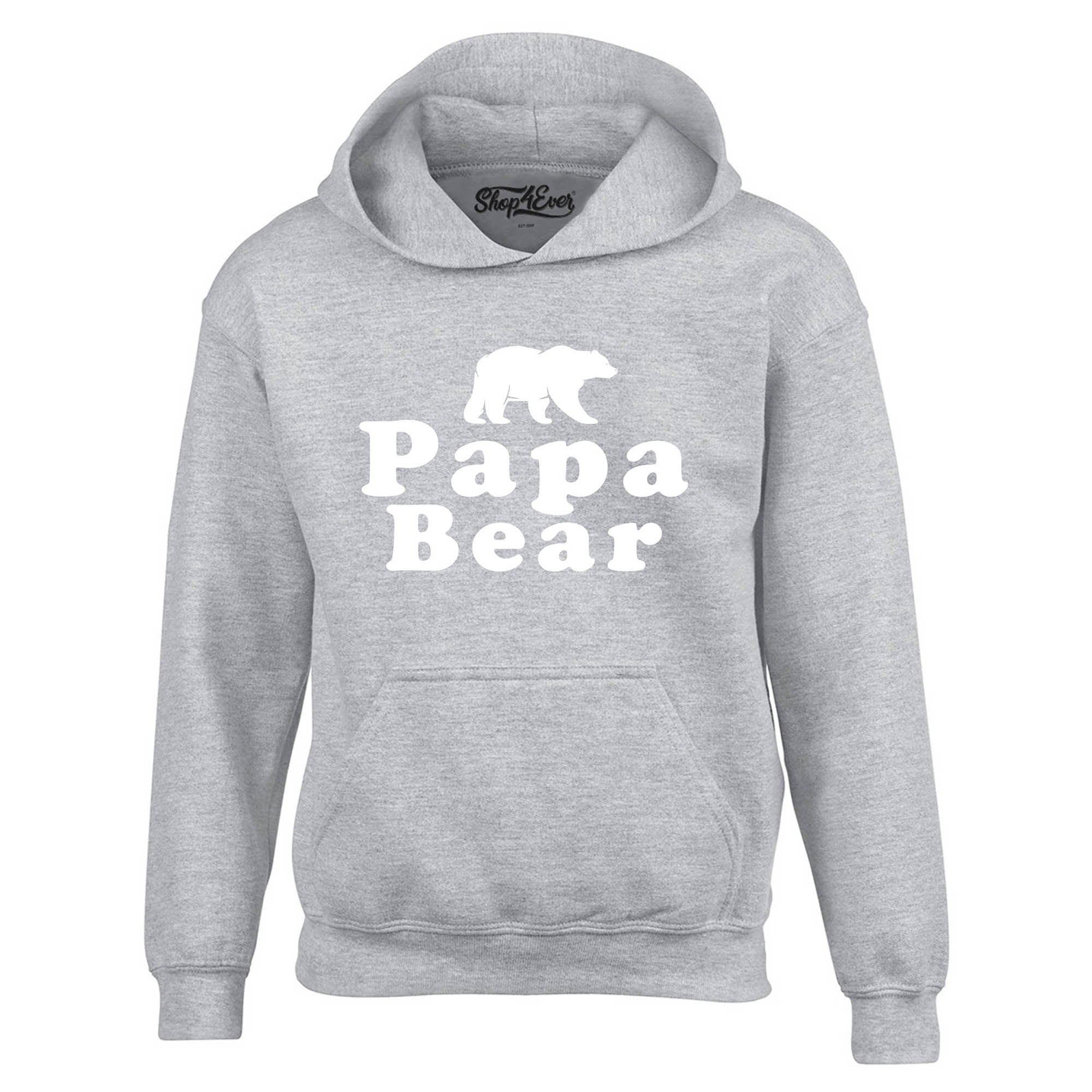 Papa Bear Hoodies Couples Sweatshirts