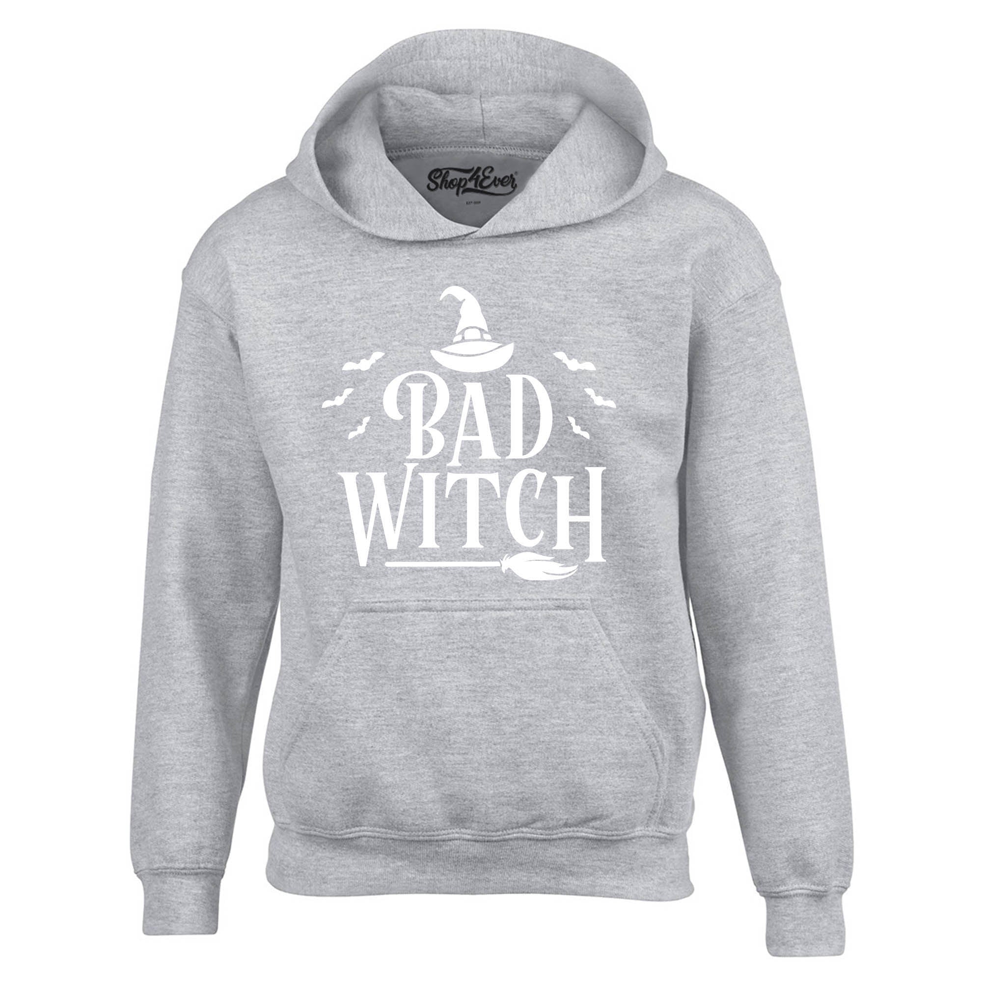 Good Witch ~ Bad Witch Matching Halloween Costumes Hoodie Sweatshirts