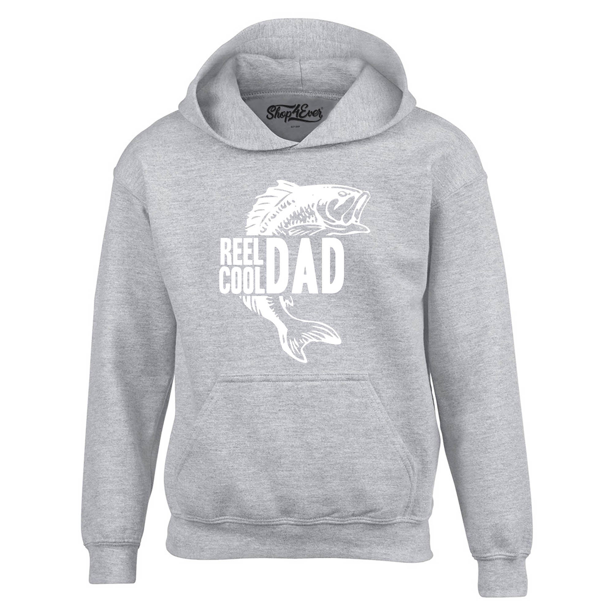Reel Cool Dad Fishing Lake Hoodie Sweatshirts