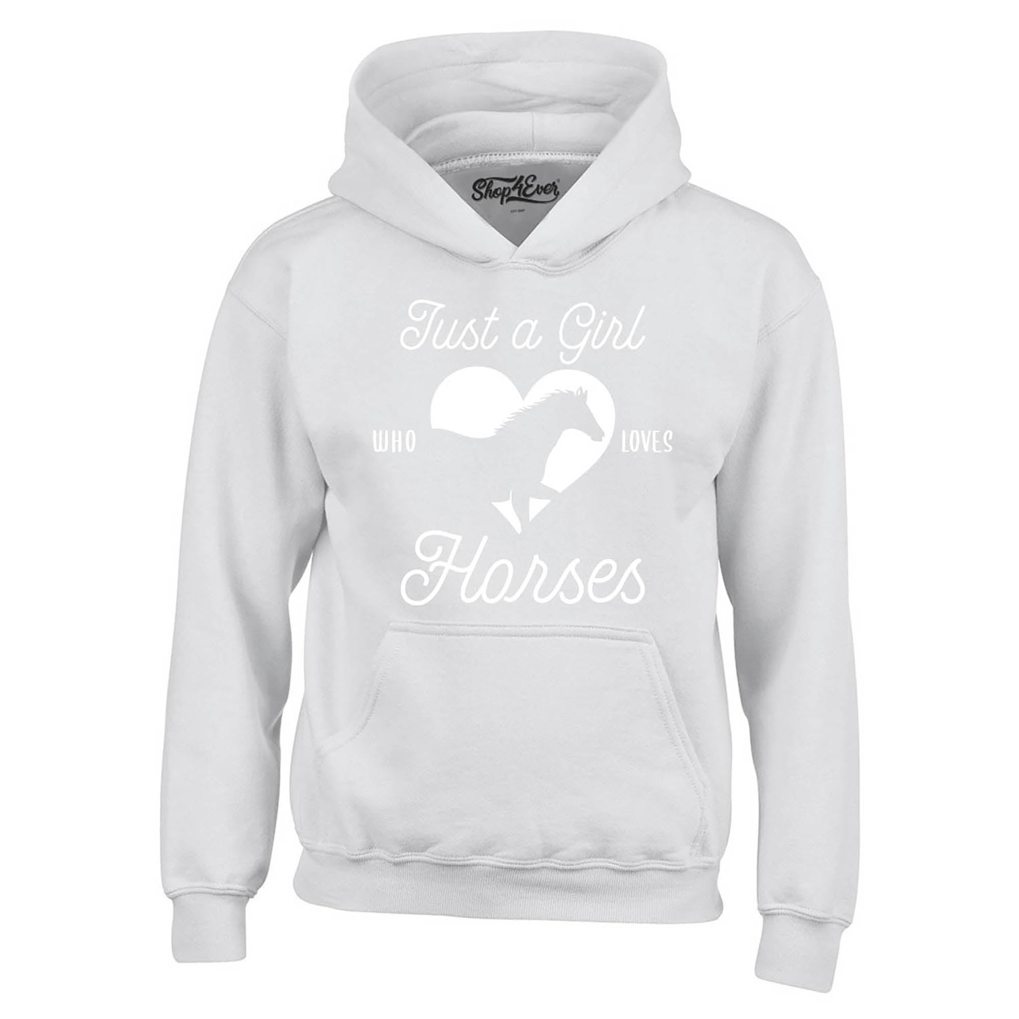 Just A Girl Who Loves Horses Hoodie Sweatshirts