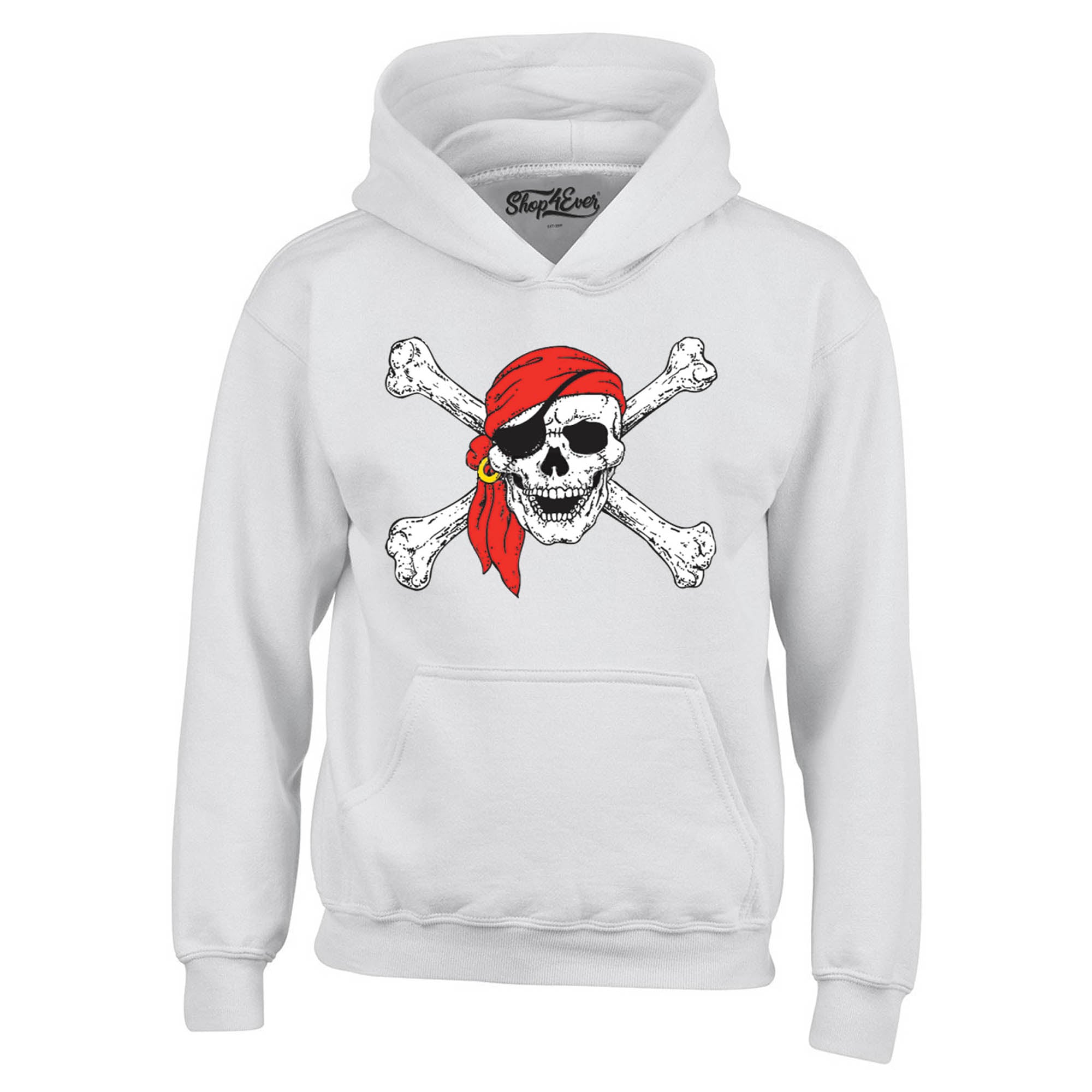 Pirate Skull & Crossbones Hoodies Pirate Flag Sweatshirts