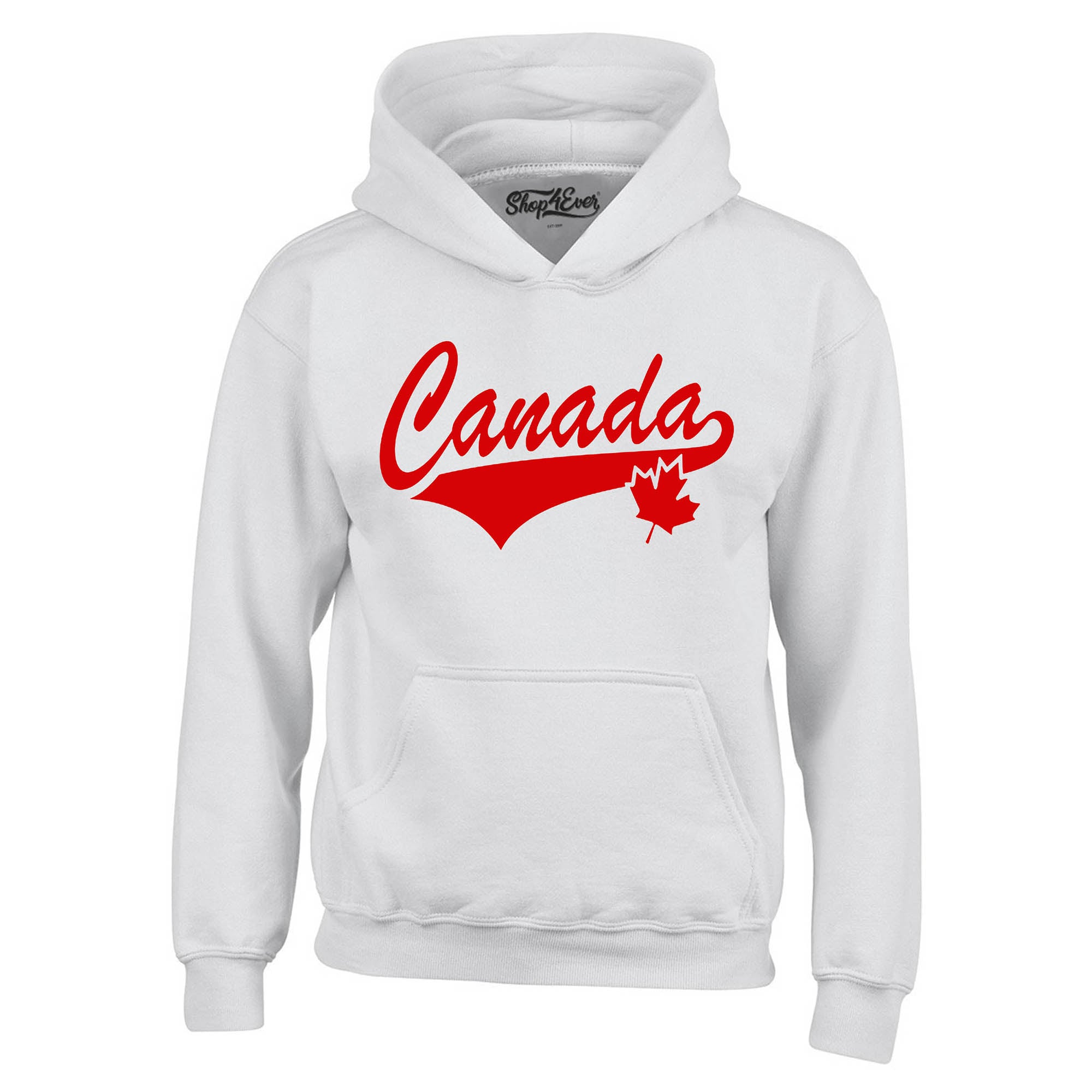 Canada Red Hoodie Sweatshirt