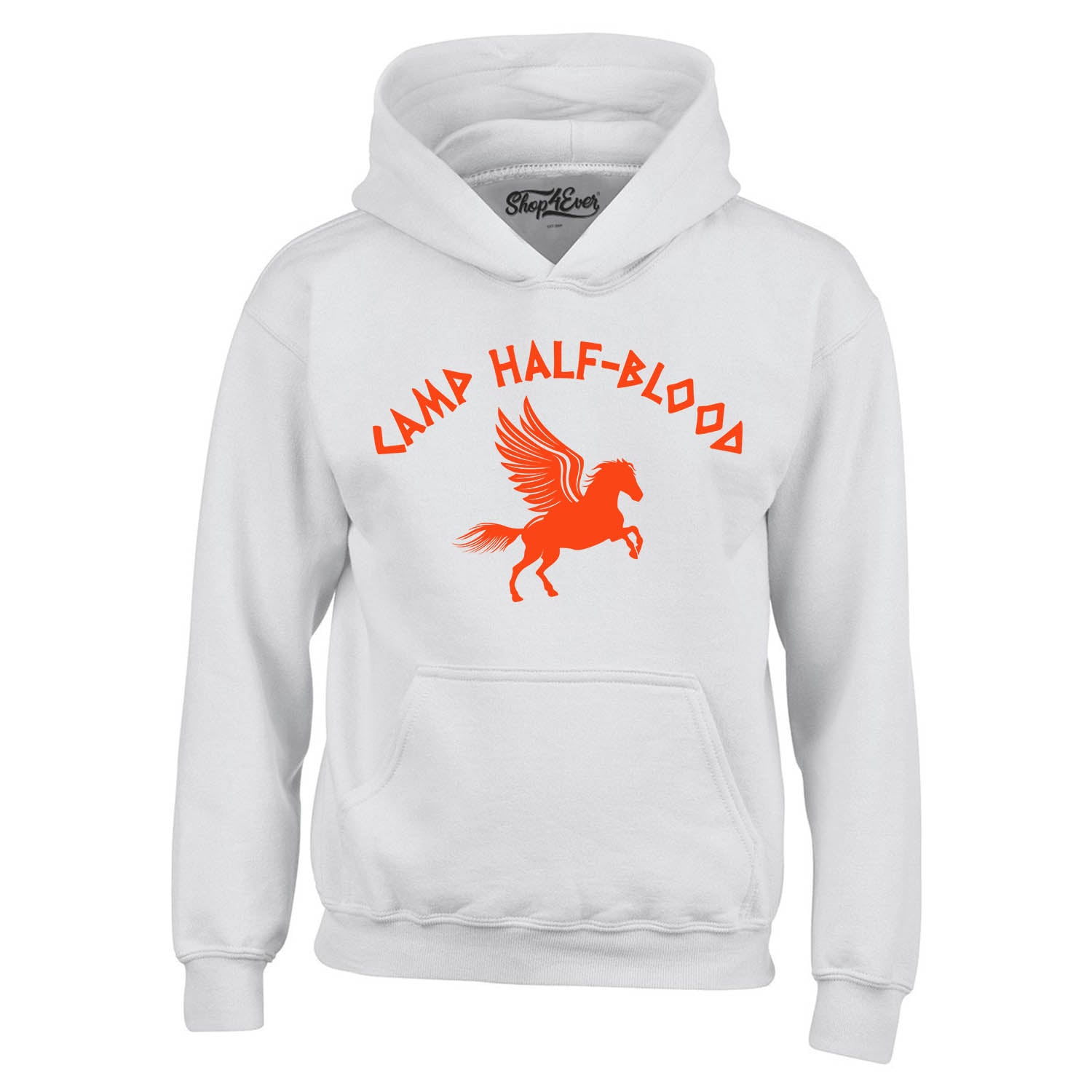 Camp Half Blood Orange Hoodie Demigod Hooded Sweatshirt