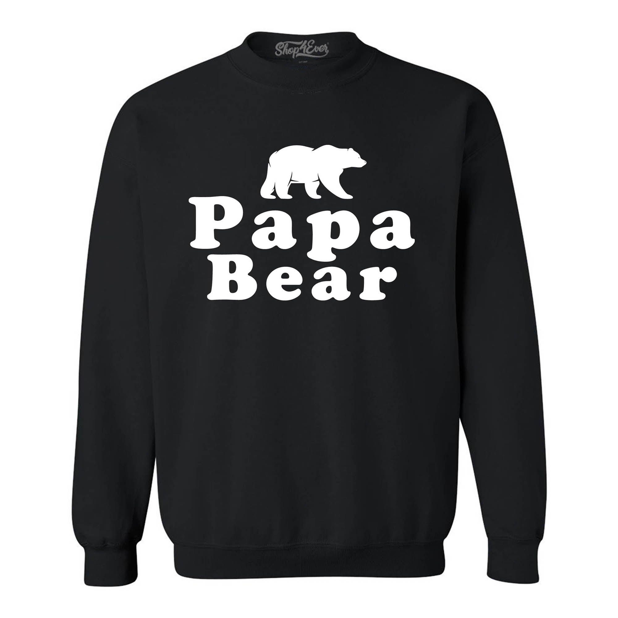 Papa Bear Crewnecks Father's Day Sweatshirts