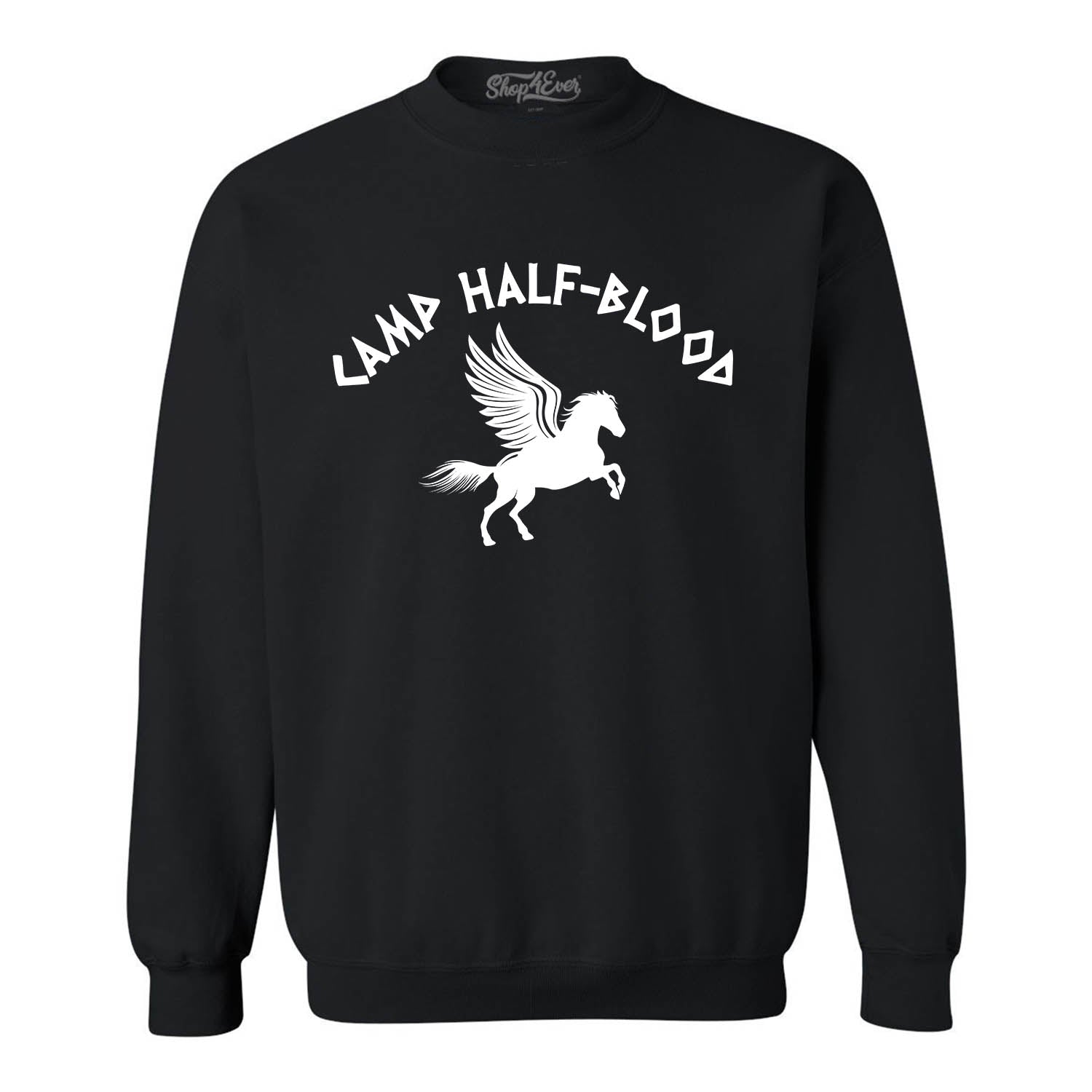 Camp Half Blood White Crewneck Sweatshirts Demigod Sweater