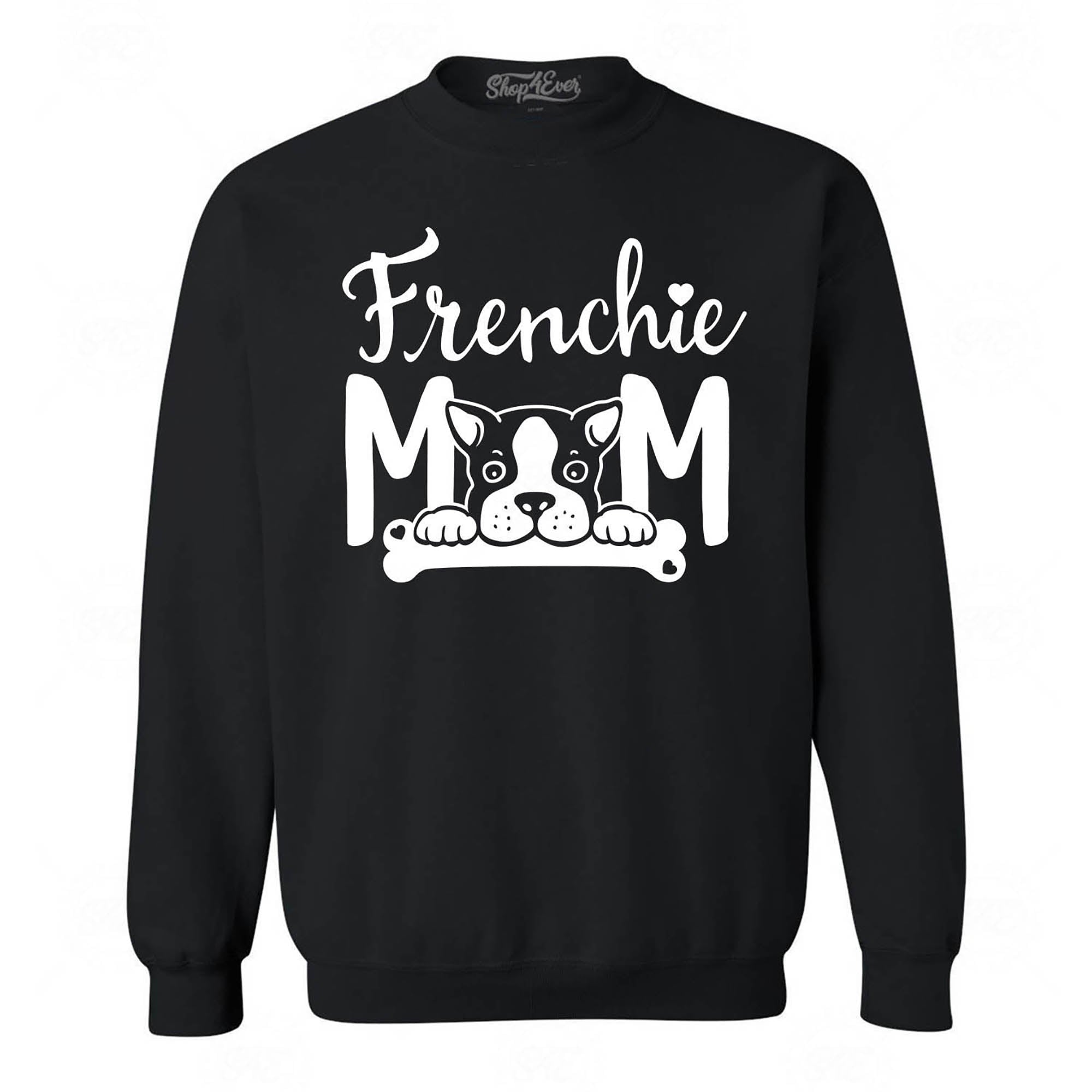 Frenchie Mom Crewneck Sweatshirts