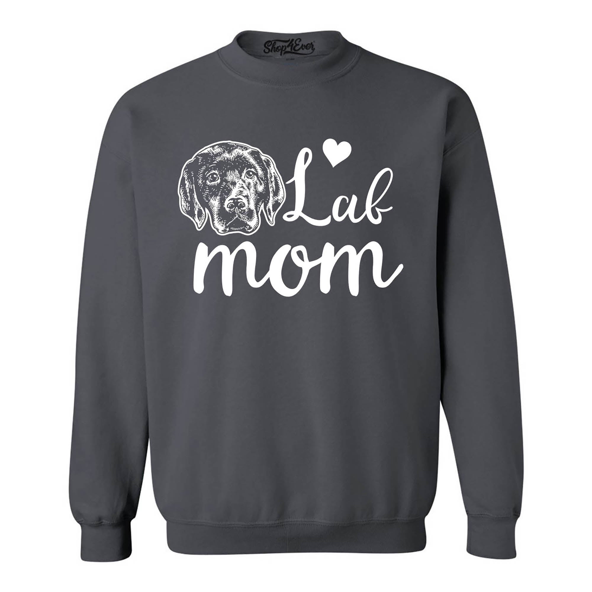 Lab Mom Crewneck Sweatshirts
