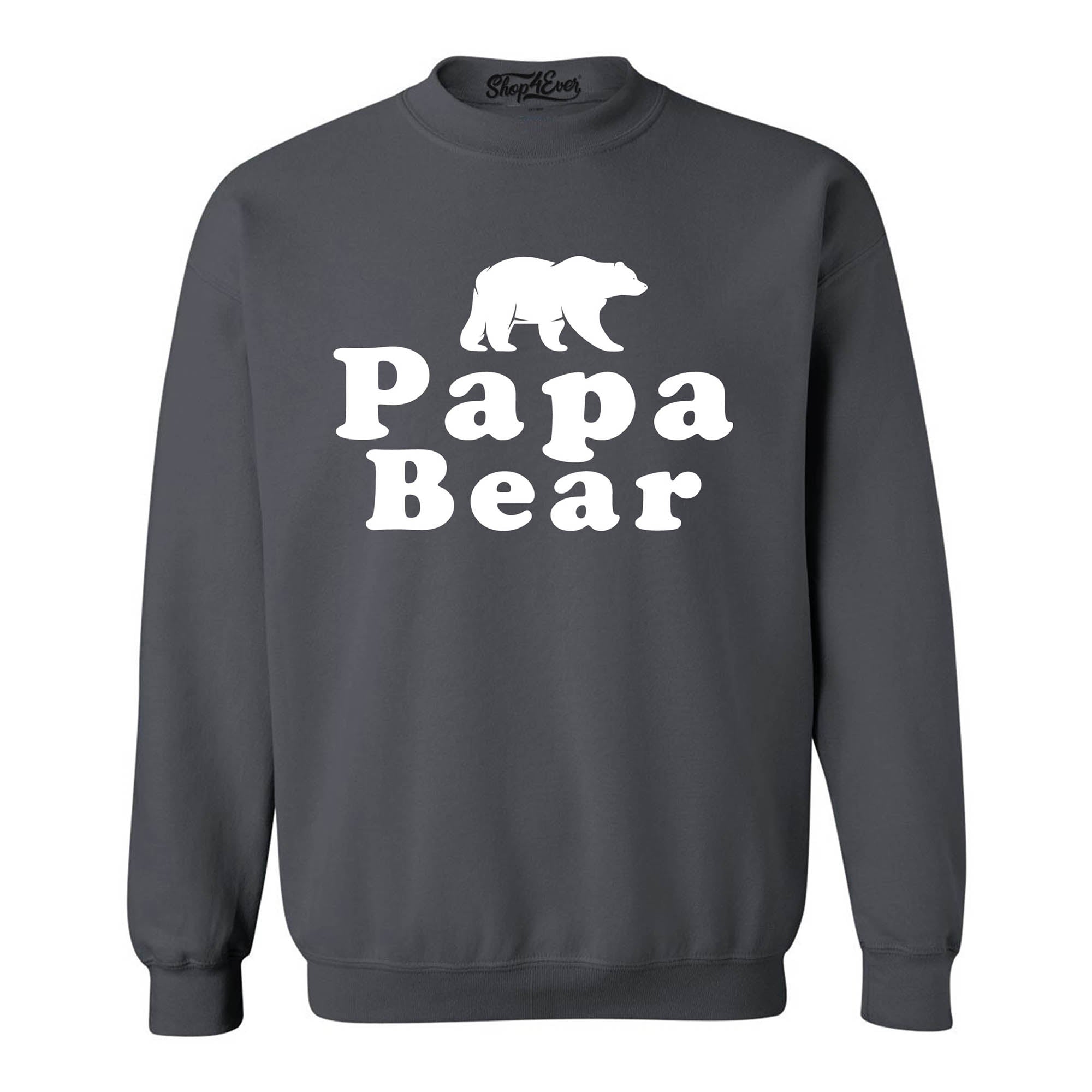 Papa Bear Crewnecks Father's Day Sweatshirts