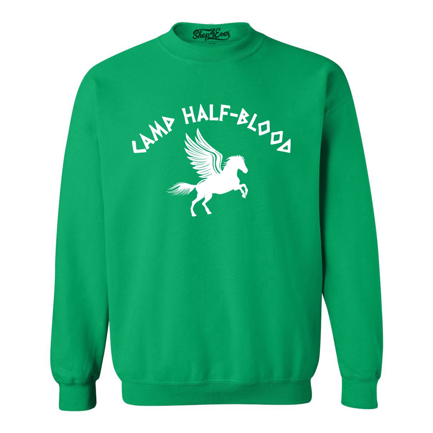 Camp Half Blood White Crewneck Sweatshirts Demigod Sweater