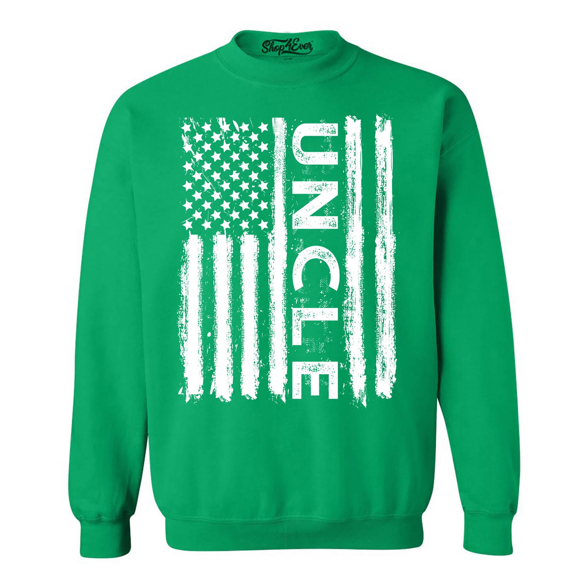 Uncle American Flag Crewneck Sweatshirts