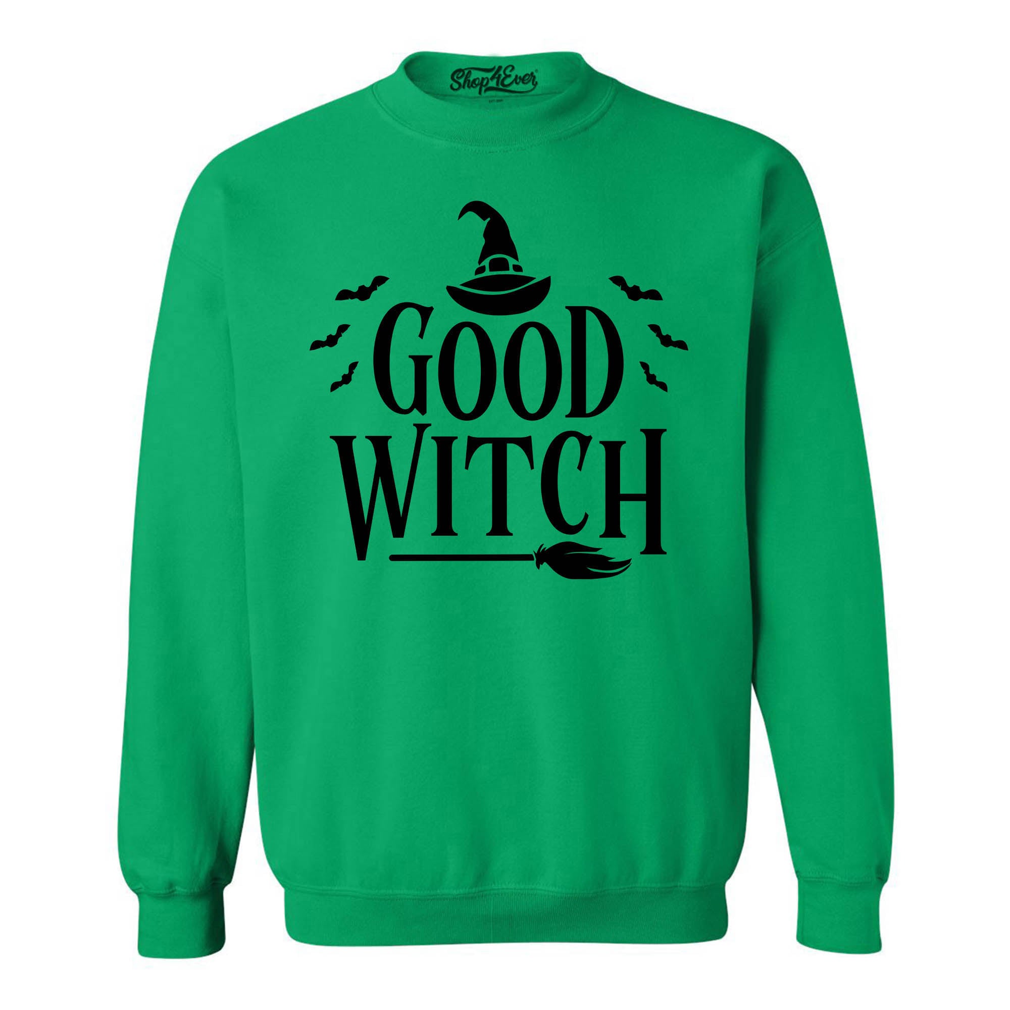 Good Witch ~ Bad Witch Matching Halloween Costumes Crewneck Sweatshirts