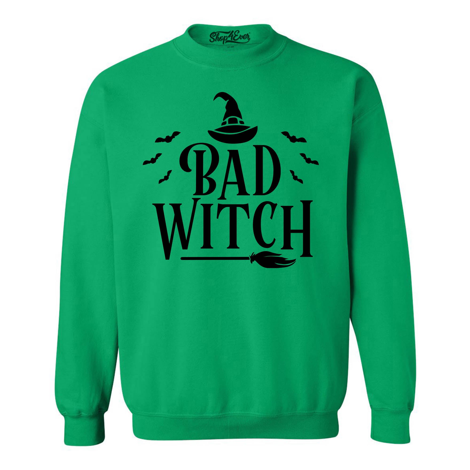 Good Witch ~ Bad Witch Matching Halloween Costumes Crewneck Sweatshirts