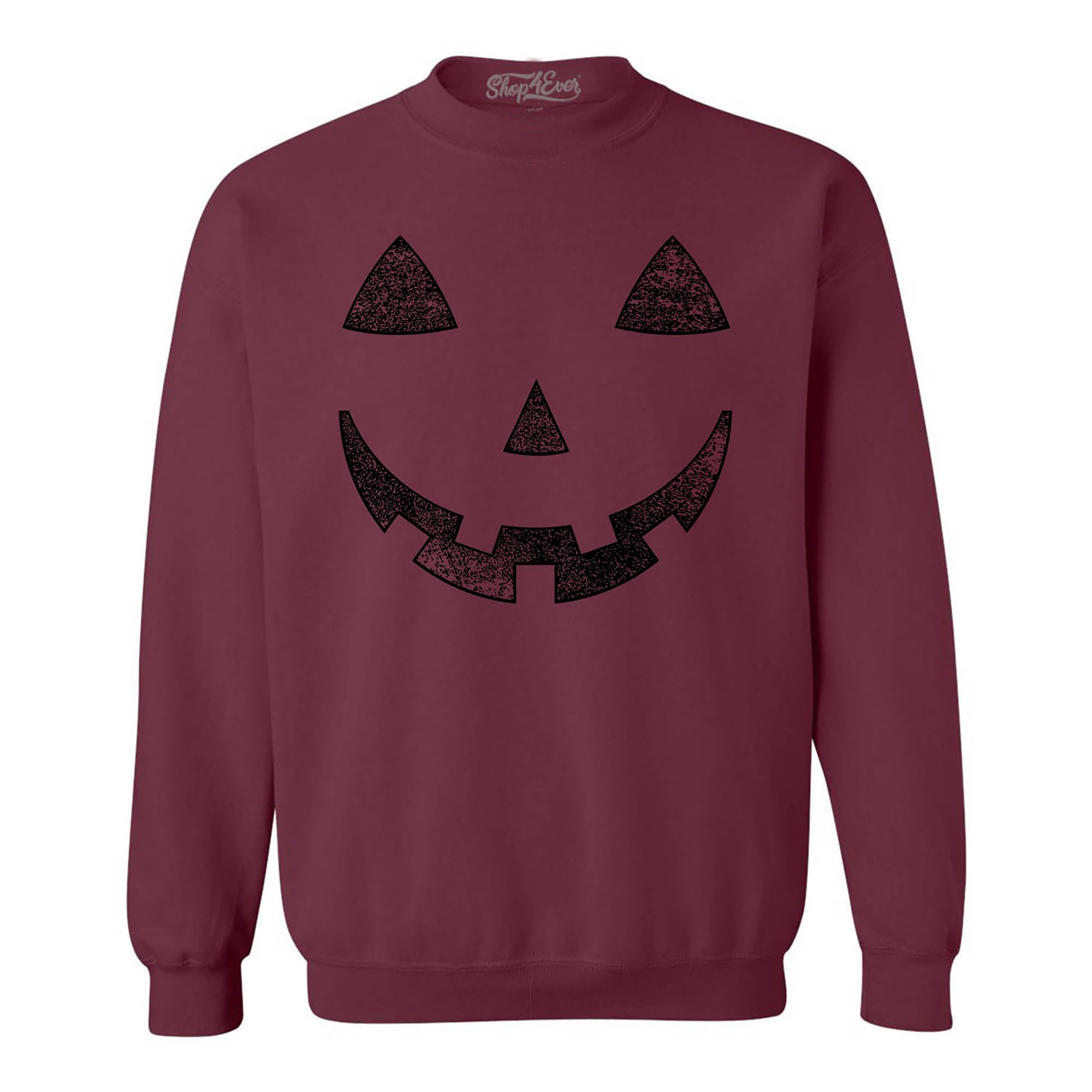 Jack O' Lantern Halloween Pumpkin Costume Crewneck Sweatshirts