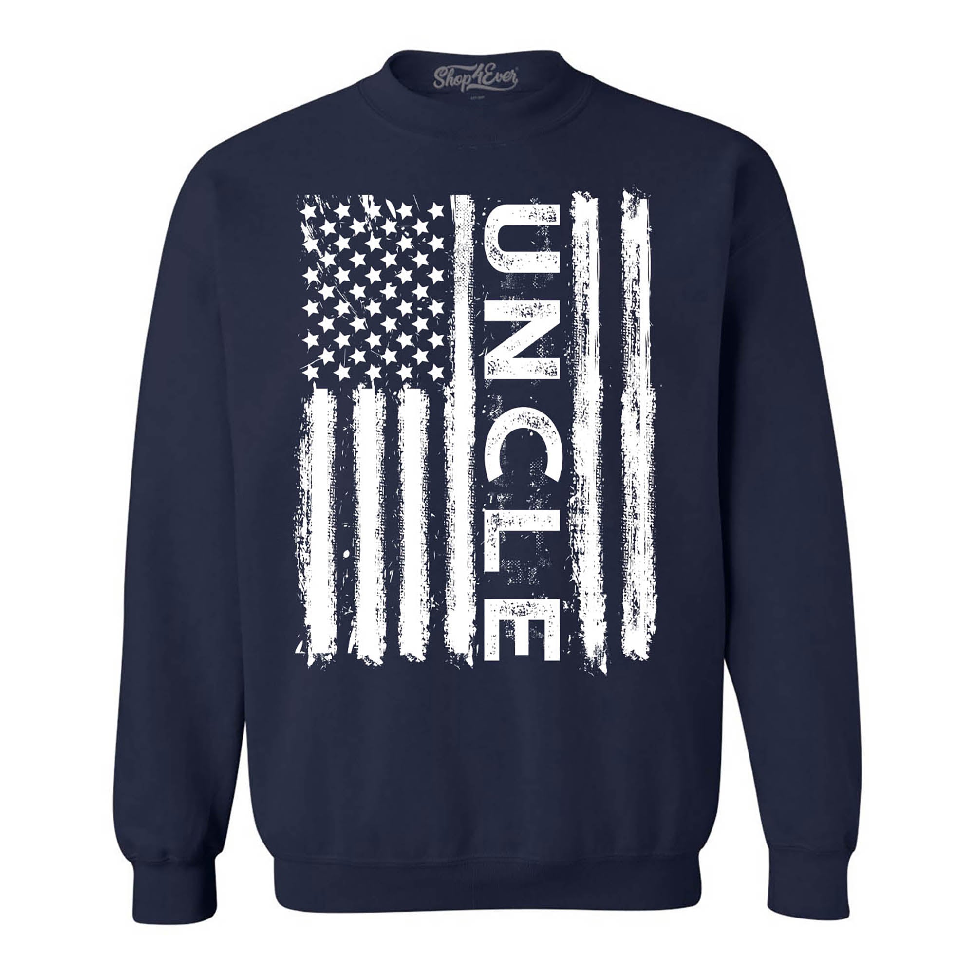 Uncle American Flag Crewneck Sweatshirts