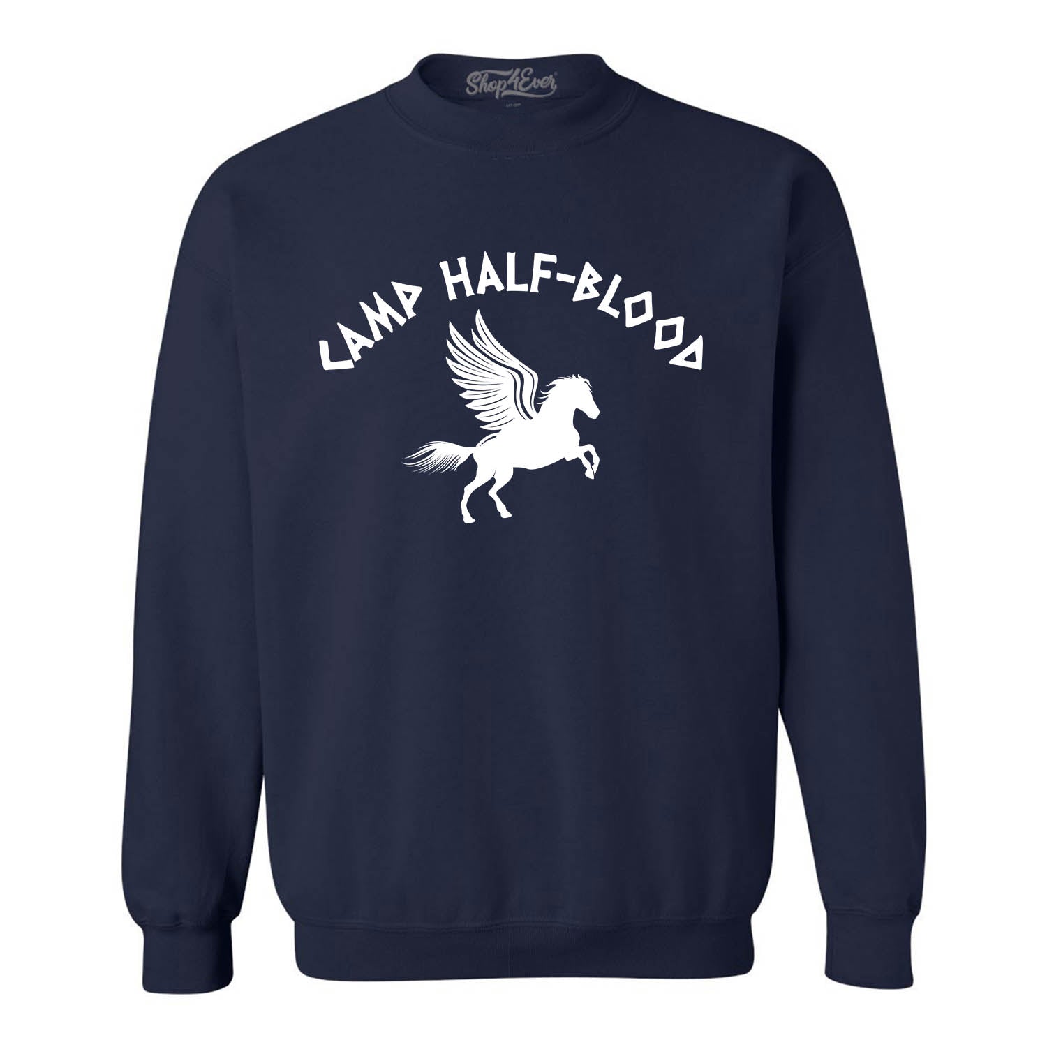 Camp Half Blood White Crewneck Sweatshirts Demigod Sweater
