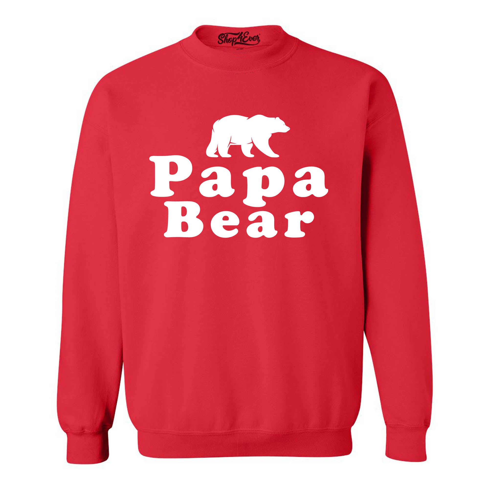 Papa Bear Crewnecks Father's Day Sweatshirts