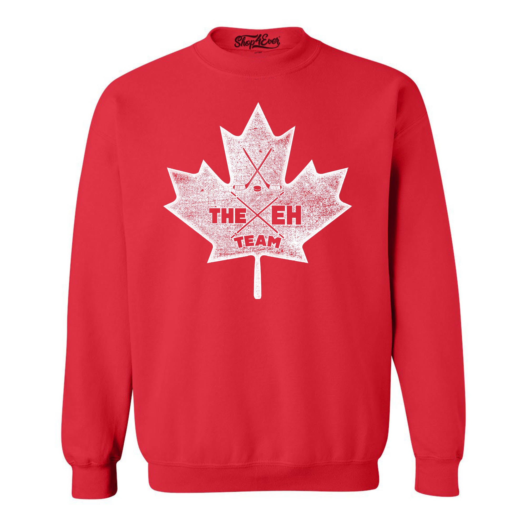 Canada Leaf the EH Team Canadian Pride Crewneck Sweatshirts