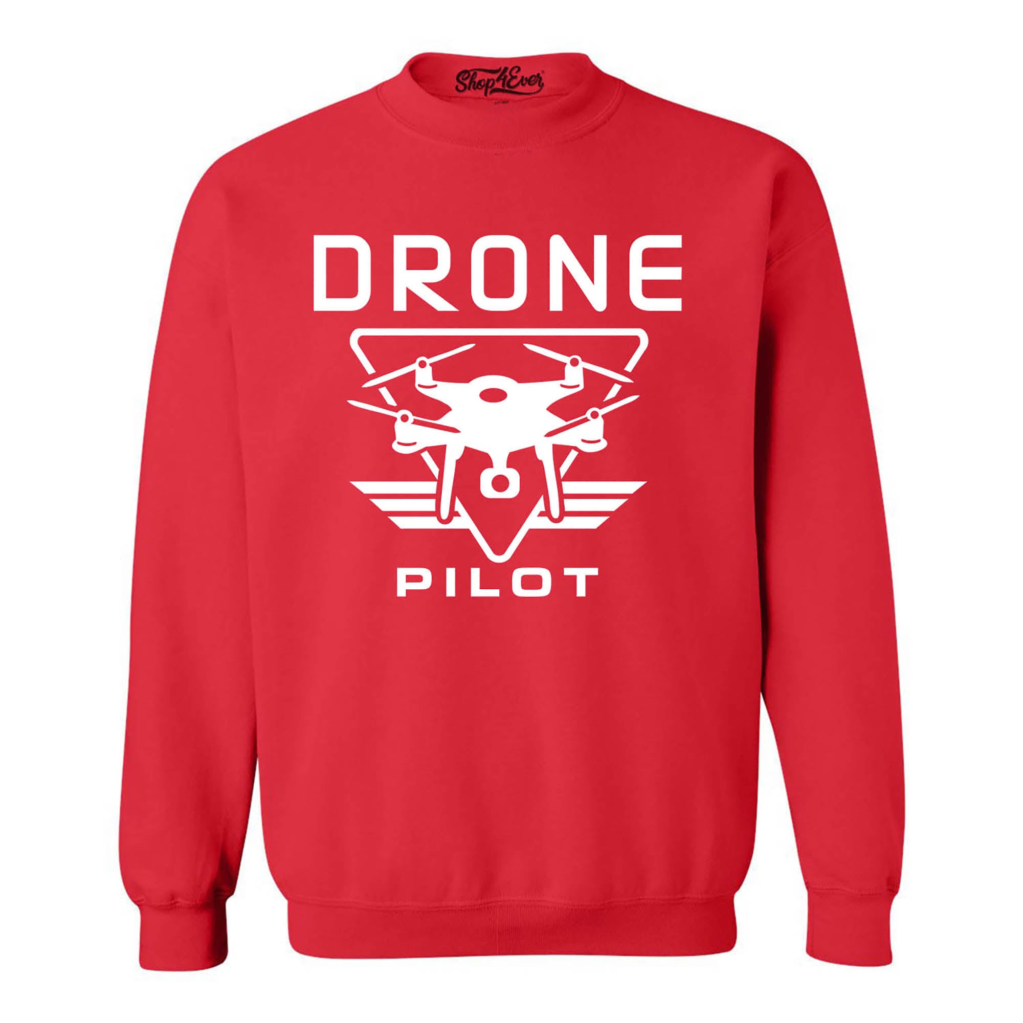 Drone Pilot Crewneck Sweatshirts
