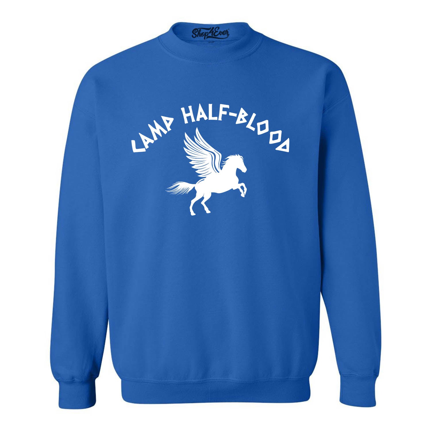 Camp Half Blood White Crewneck Sweatshirts Demigod Sweater