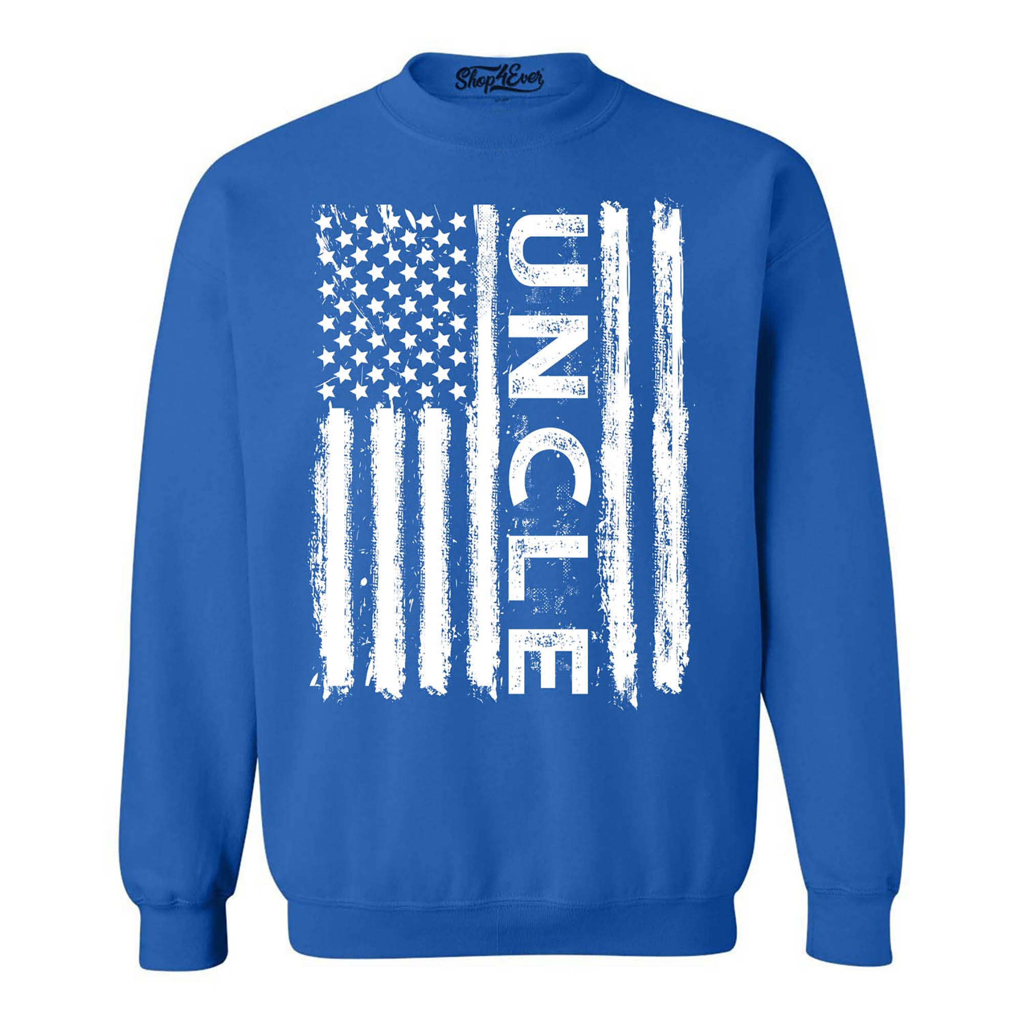 Uncle American Flag Crewneck Sweatshirts