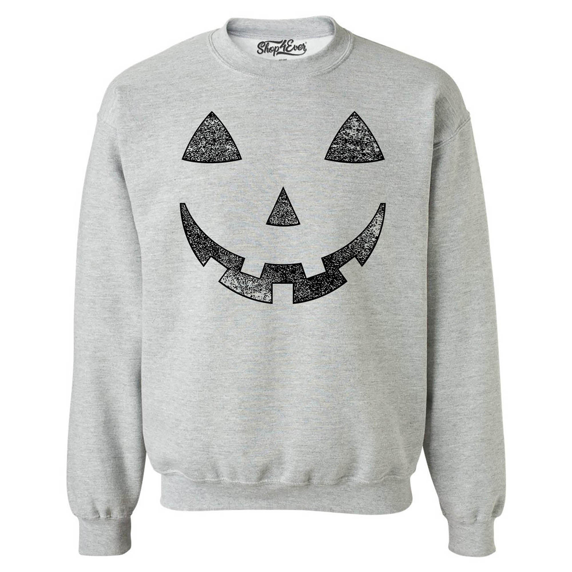 Jack O' Lantern Halloween Pumpkin Costume Crewneck Sweatshirts
