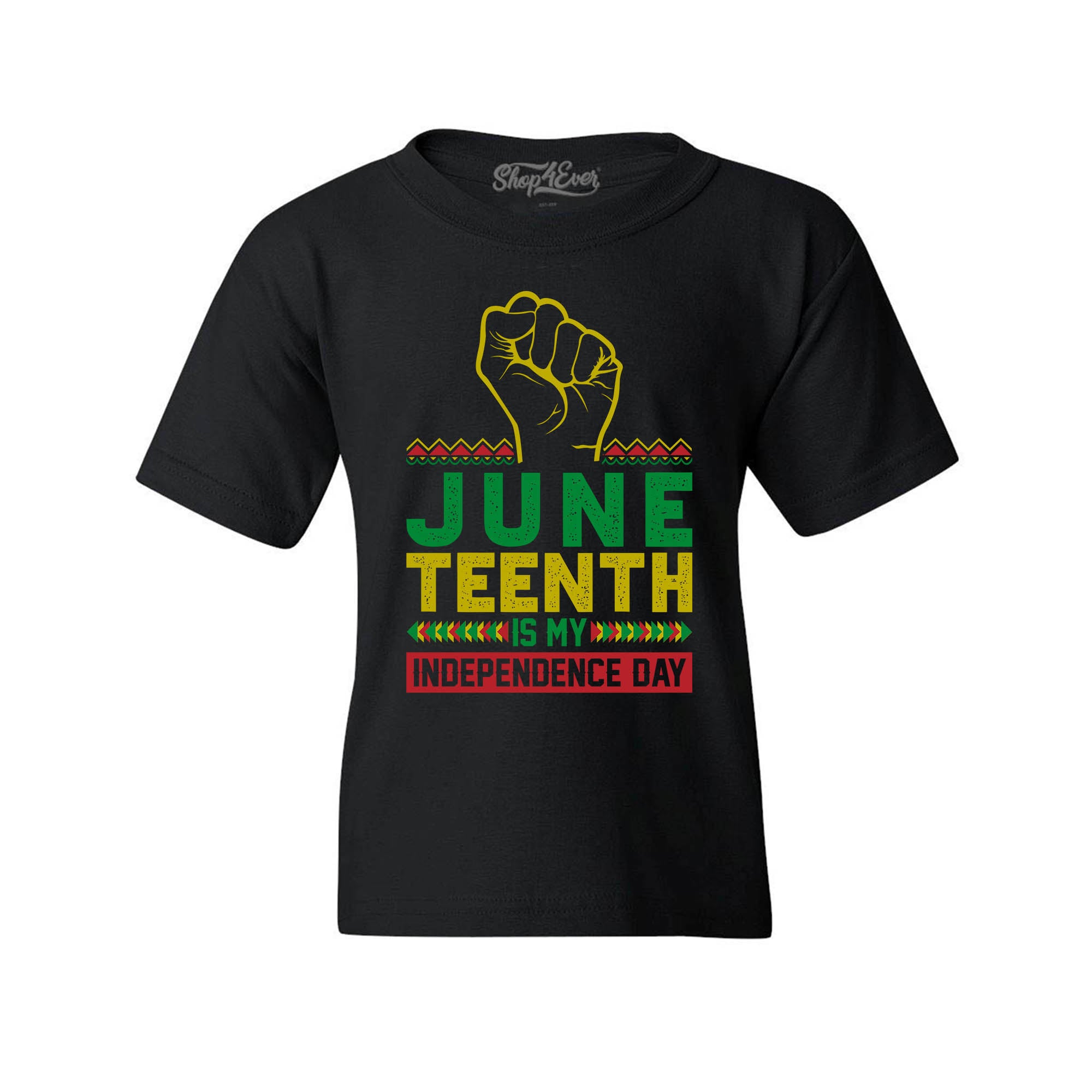 Juneteenth is My Independence Day June 19th 1865 Child's T-Shirt Kids Tee