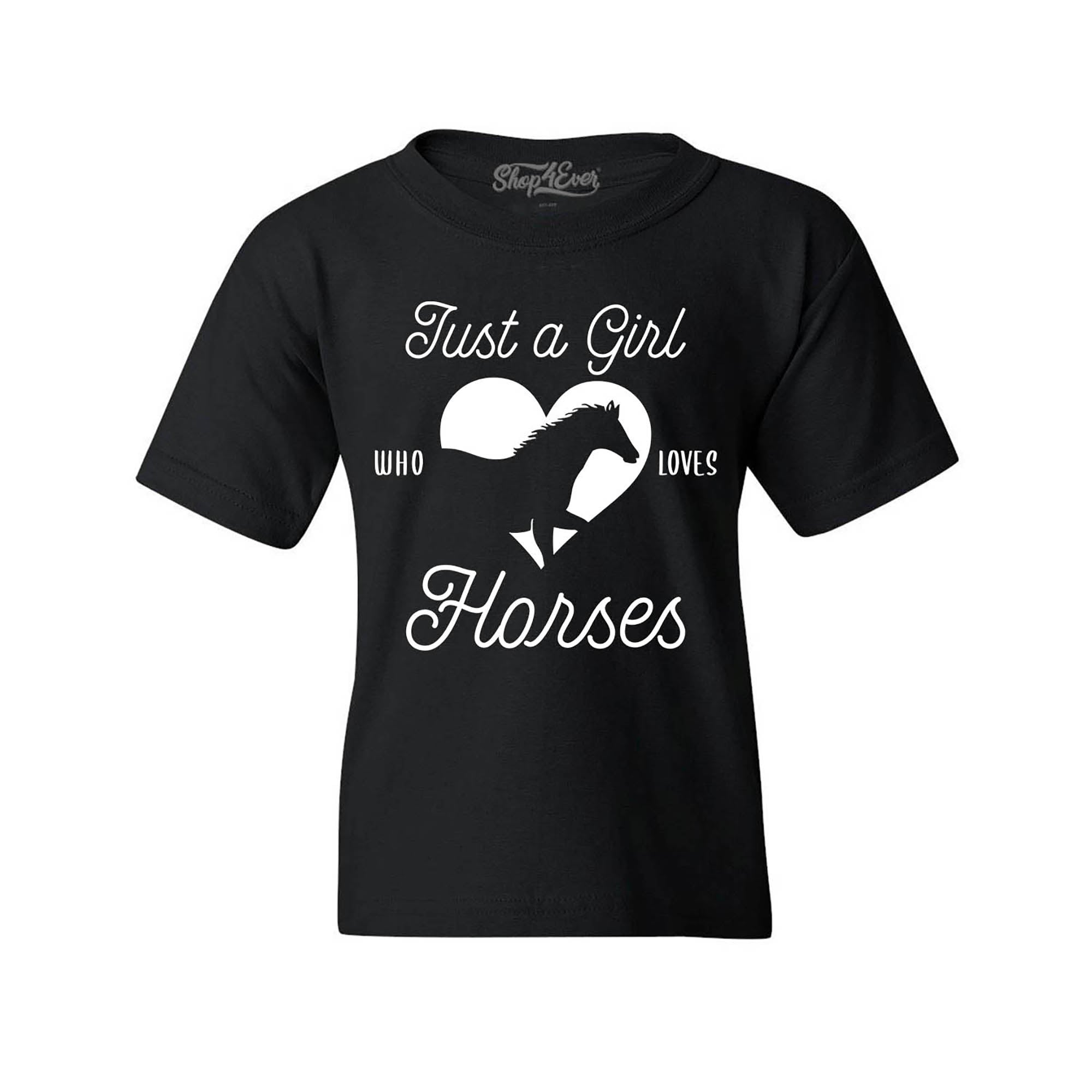 Just A Girl Who Loves Horses Youth's T-Shirt
