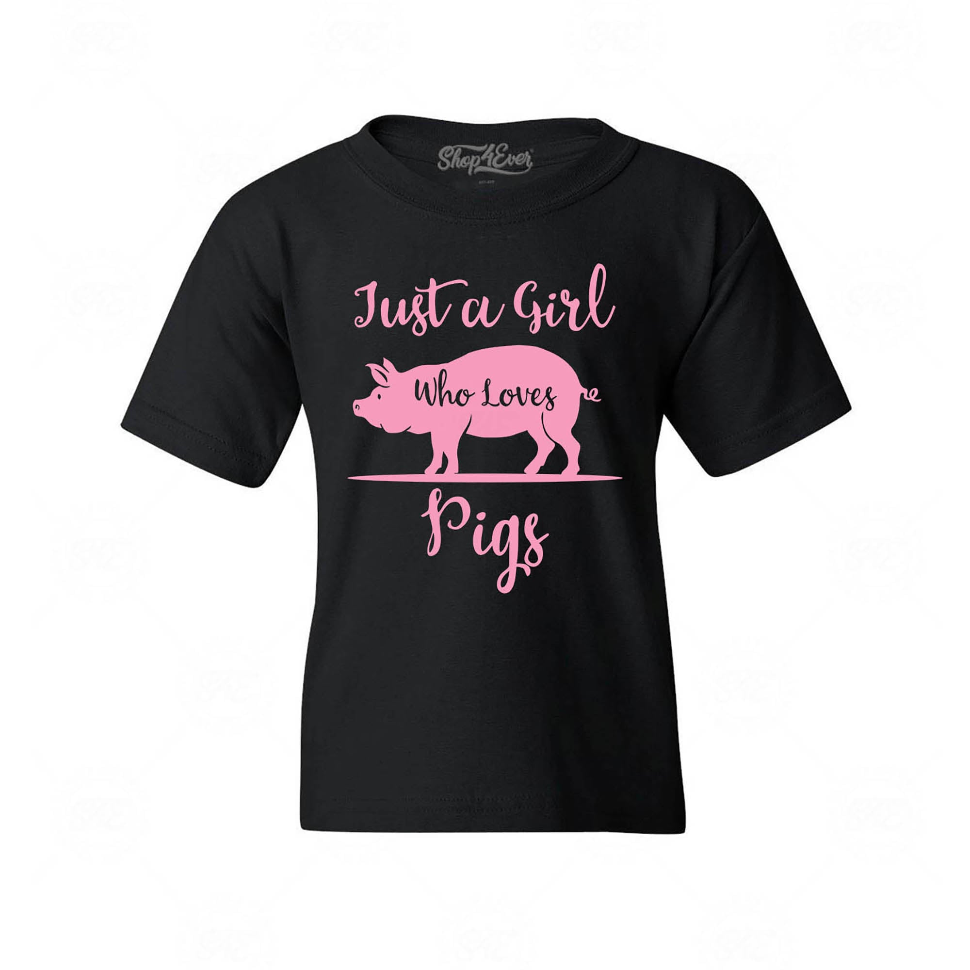 Just A Girl Who Loves Pigs Youth's T-Shirt