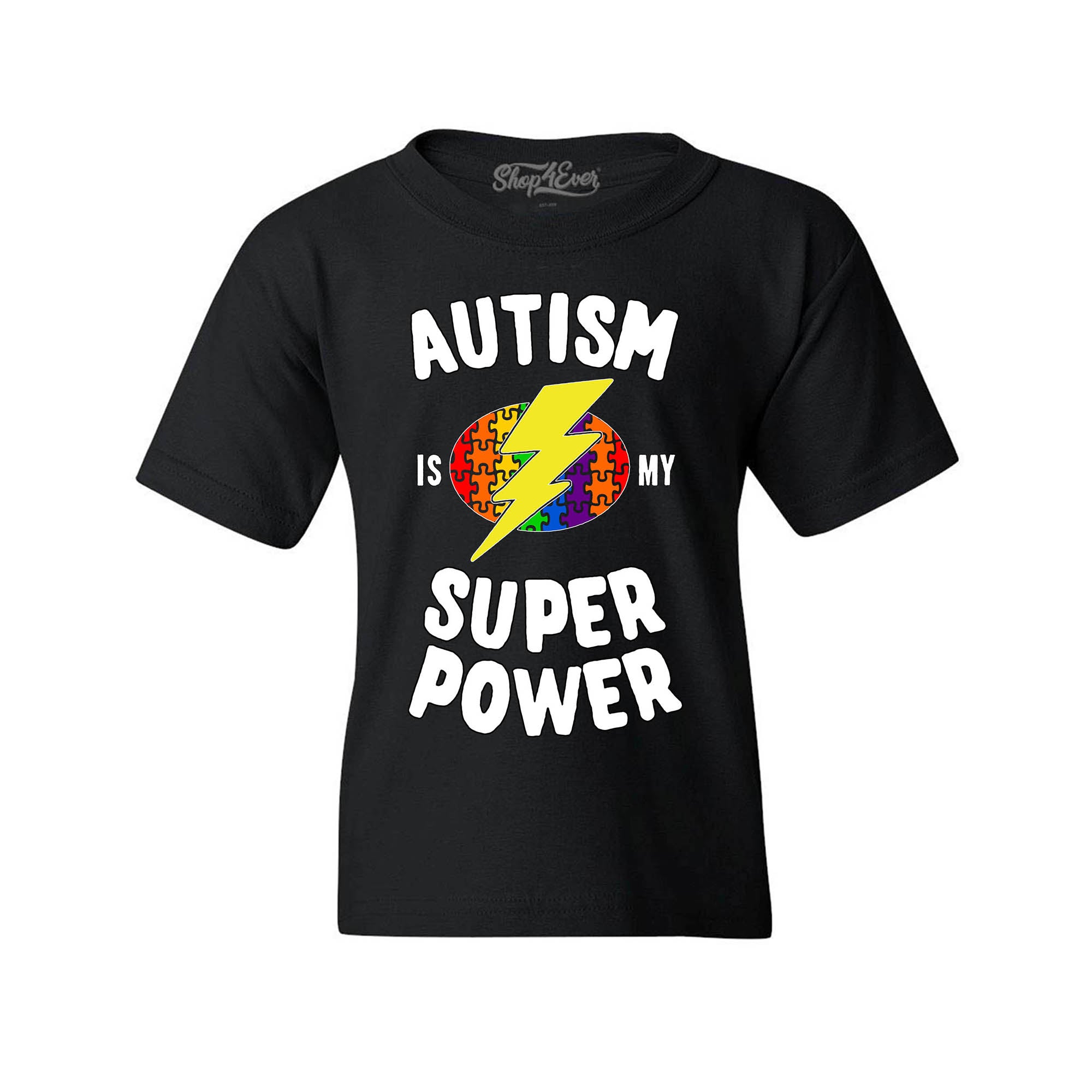 Autism is My Super Power Child's T-Shirt Kids Tee